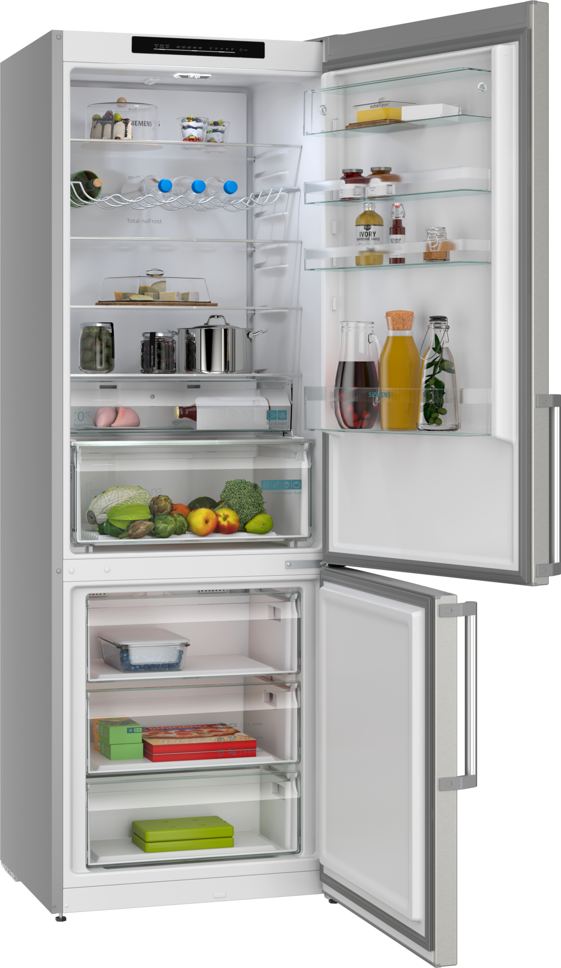 SIEMENS IQ300 koel-/vriescombinatie - 203cm - KG49NEICU