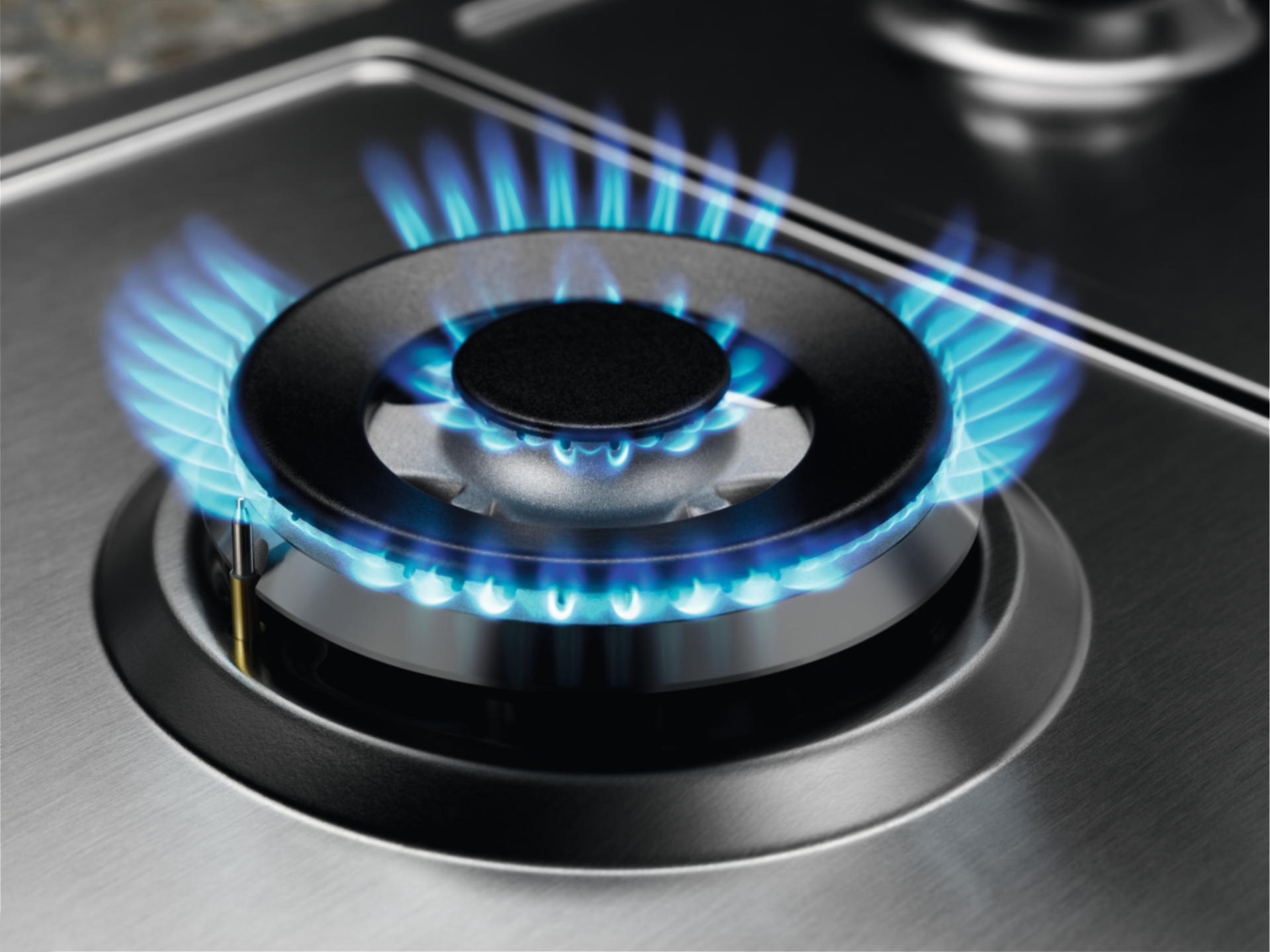 ELECTROLUX 600 gaskookplaat - 60cm - KGS6436SX