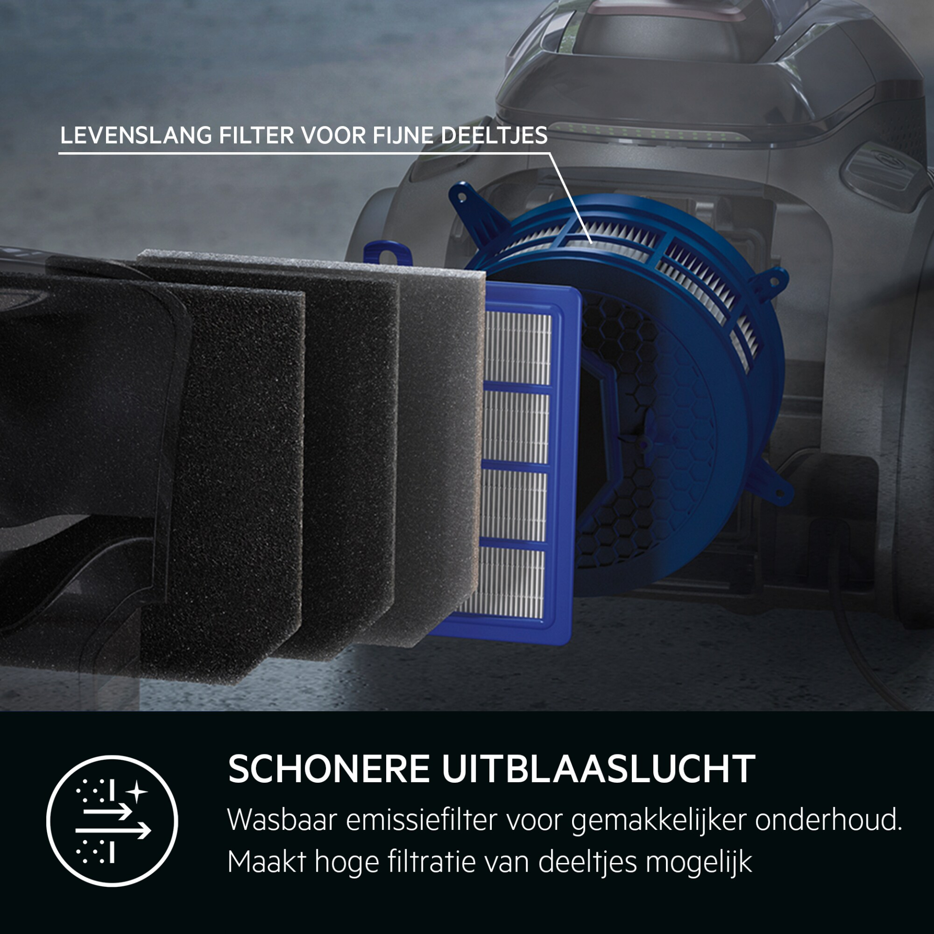 AEG stofzuiger zonder zak - LX9-3-CR