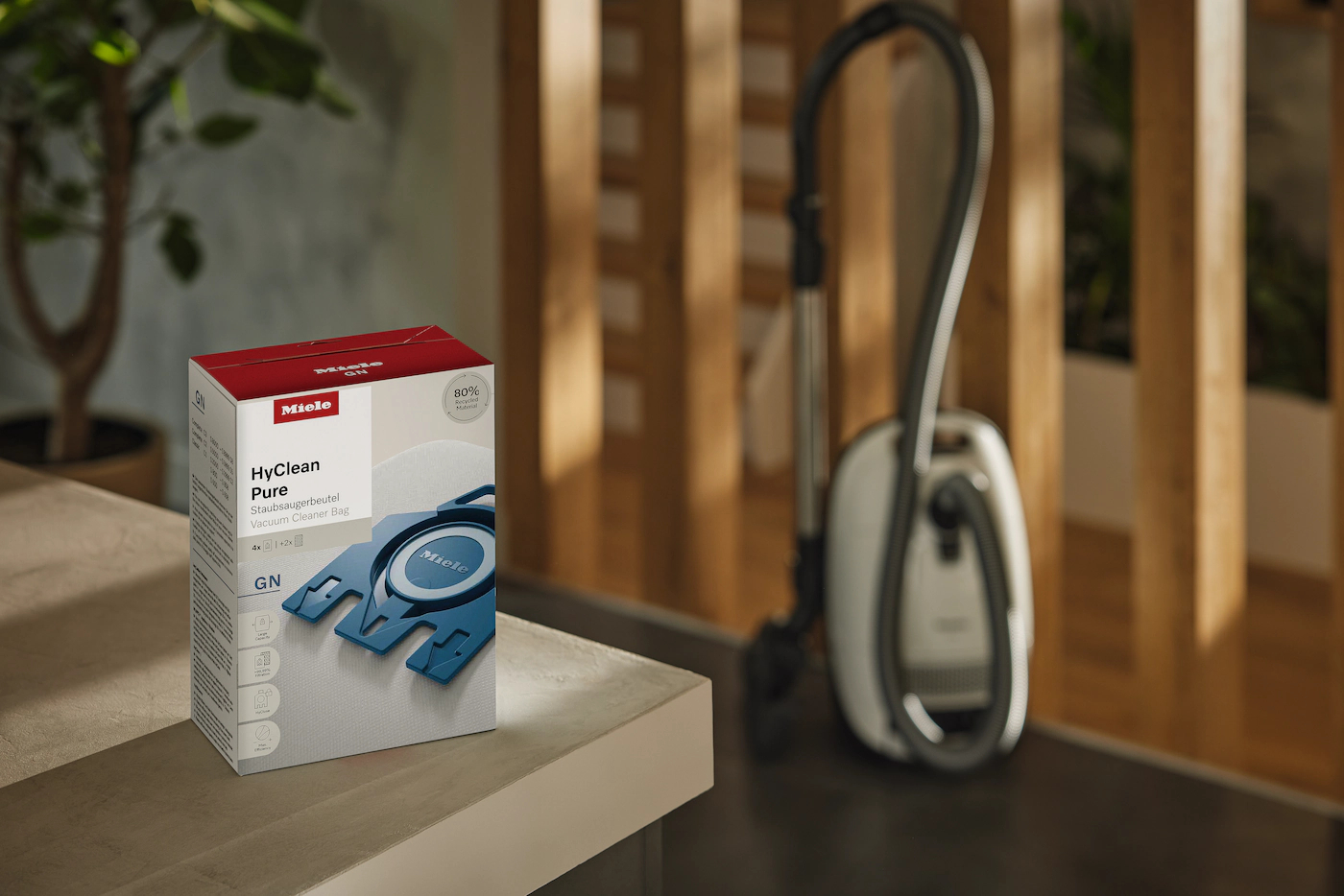 MIELE stofzuigerzak - GNHYCLEANPURE80RECYCLED4PACK