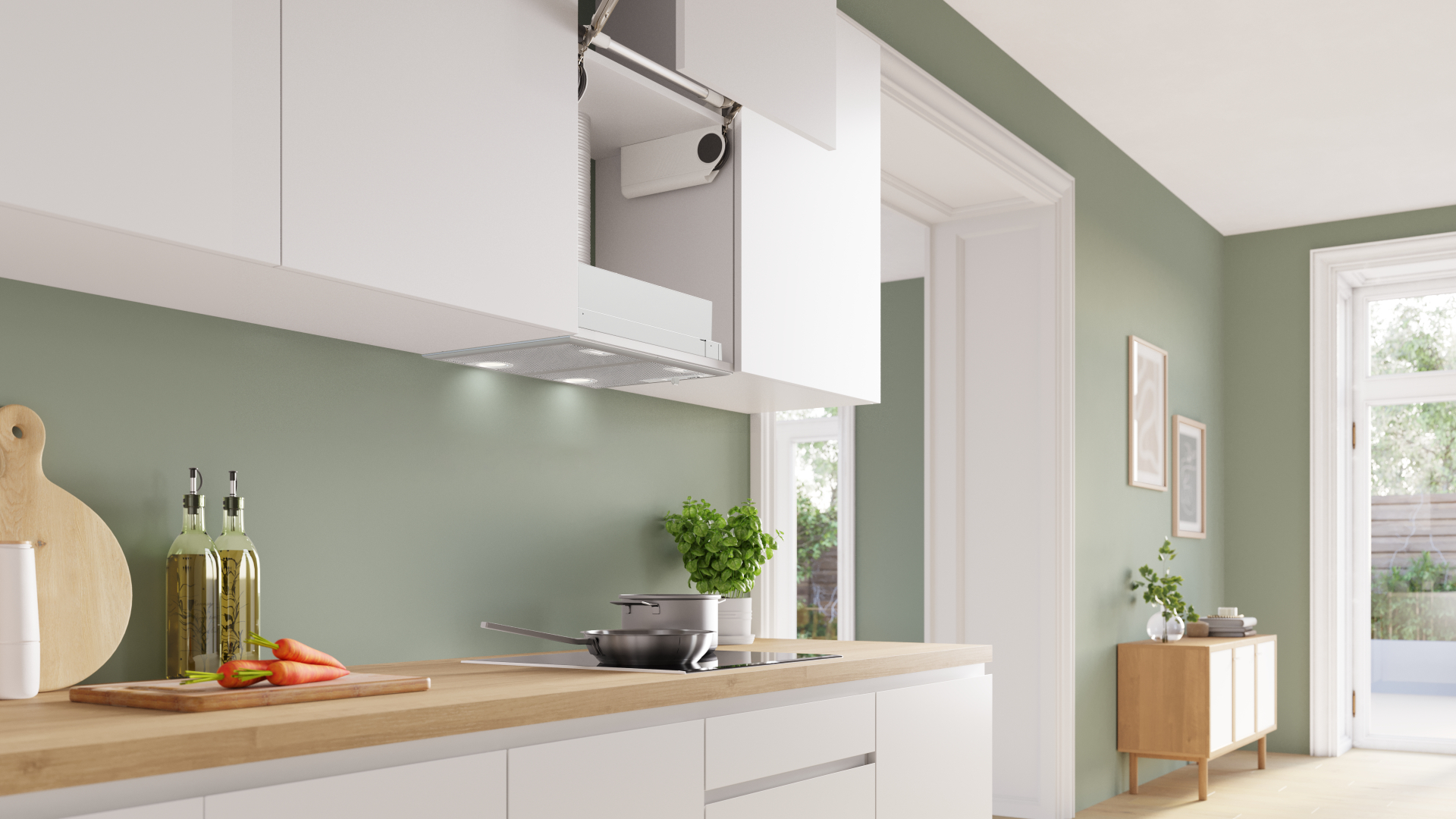 BOSCH inbouw dampkap - 53cm - DHL555BM