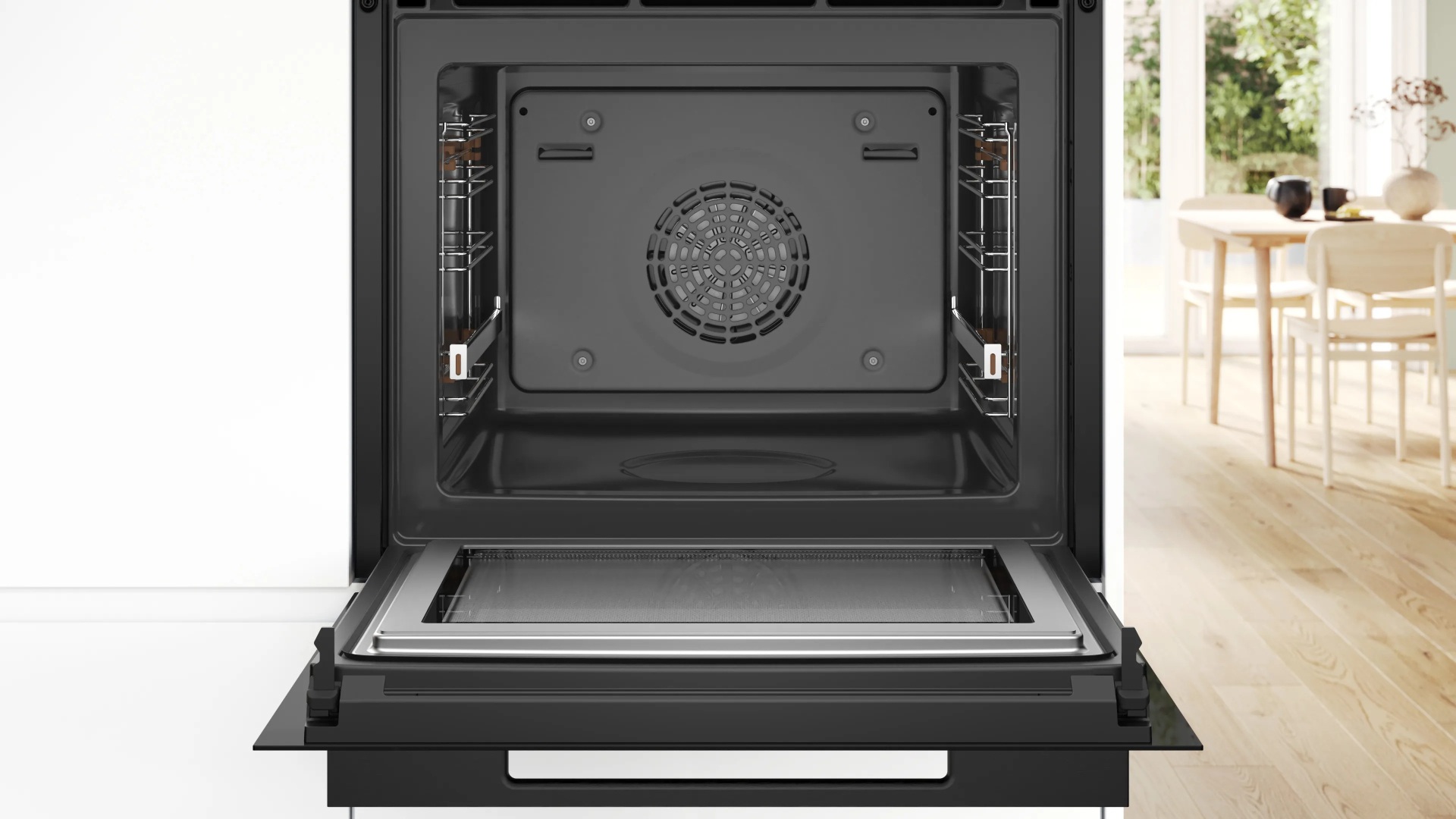 BOSCH SERIE 8 multifunctionele oven met microgolfoven - 60cm - HMG936AB1
