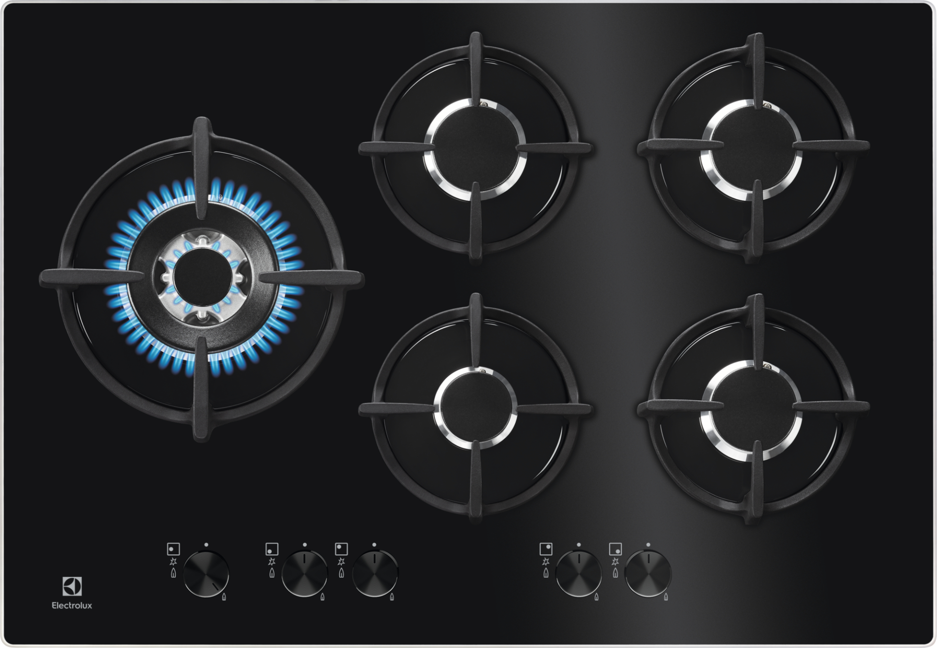 ELECTROLUX 600 gaskookplaat - 75cm - KGG7567K