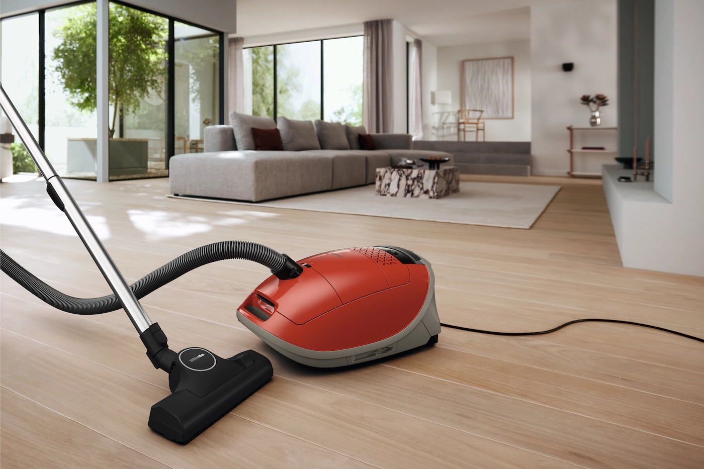 MIELE GUARD stofzuiger met zak - GUARDM1TERRAREDCE