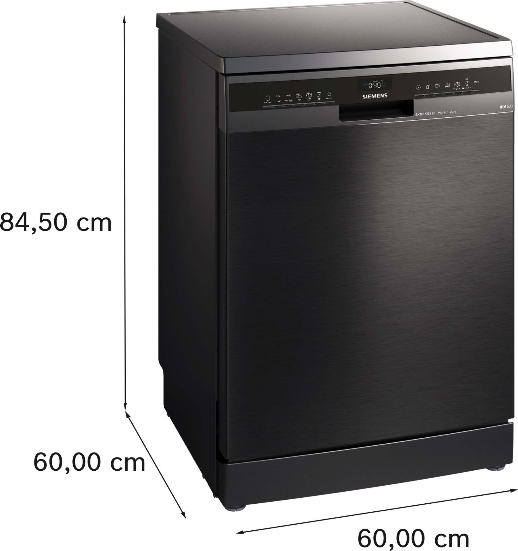 SIEMENS iQ500 vrijstaande vaatwasser - SN25ZC06CF