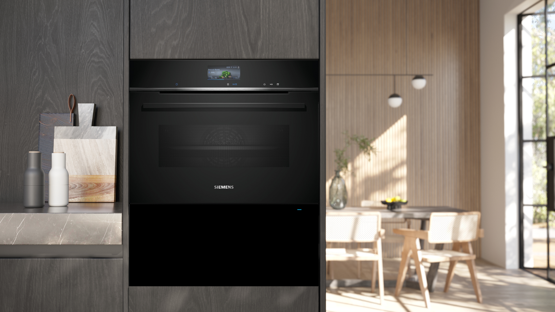 SIEMENS warmhoudlade - 29cm - BI710D1B1
