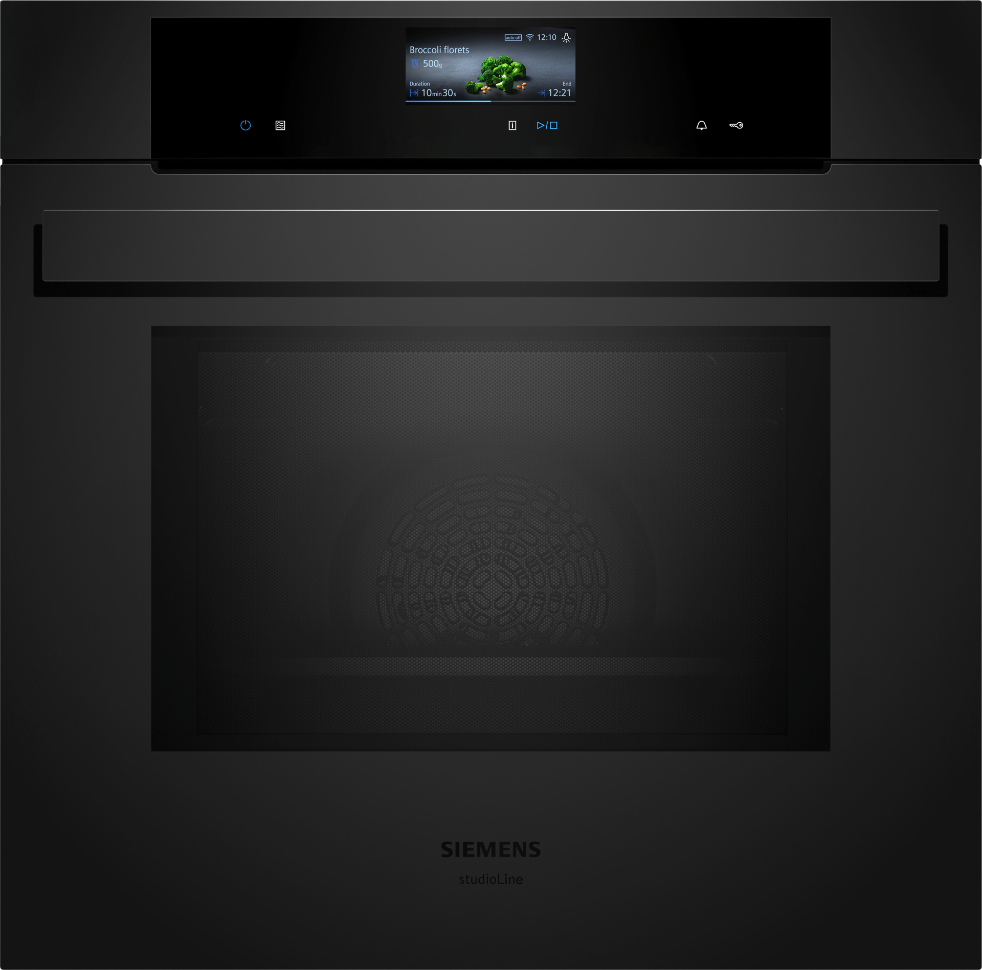 SIEMENS IQ700 multifunctionele oven met microgolfoven - 60cm - HM976GMM1