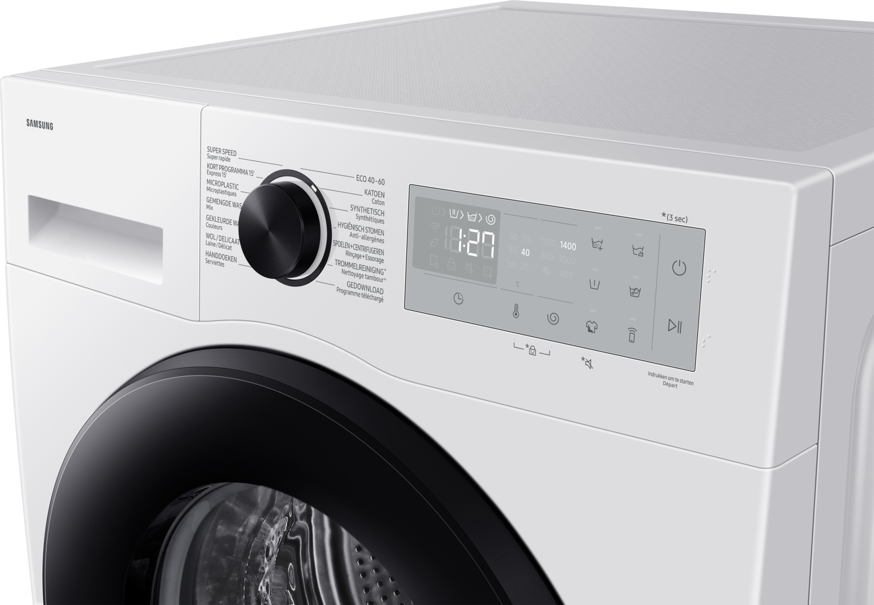 SAMSUNG Wasmachine 10 kg - WW1UFG5U34AHEN