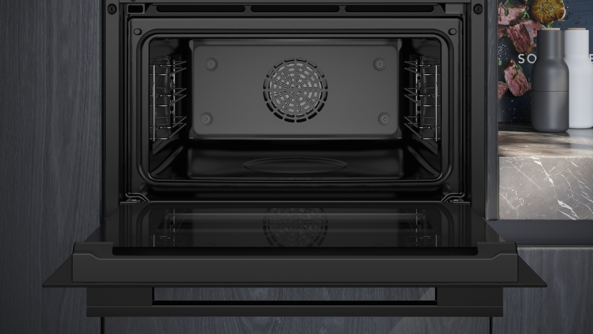 SIEMENS IQ700 multifunctionele oven met stoom - 45cm - CS736G1B2