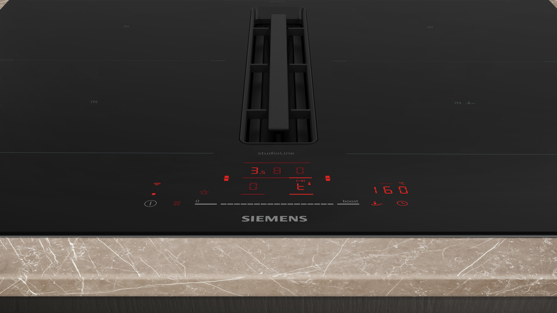 SIEMENS IQ500 kookplaat met afzuiging - 70cm - ED777HQ26E