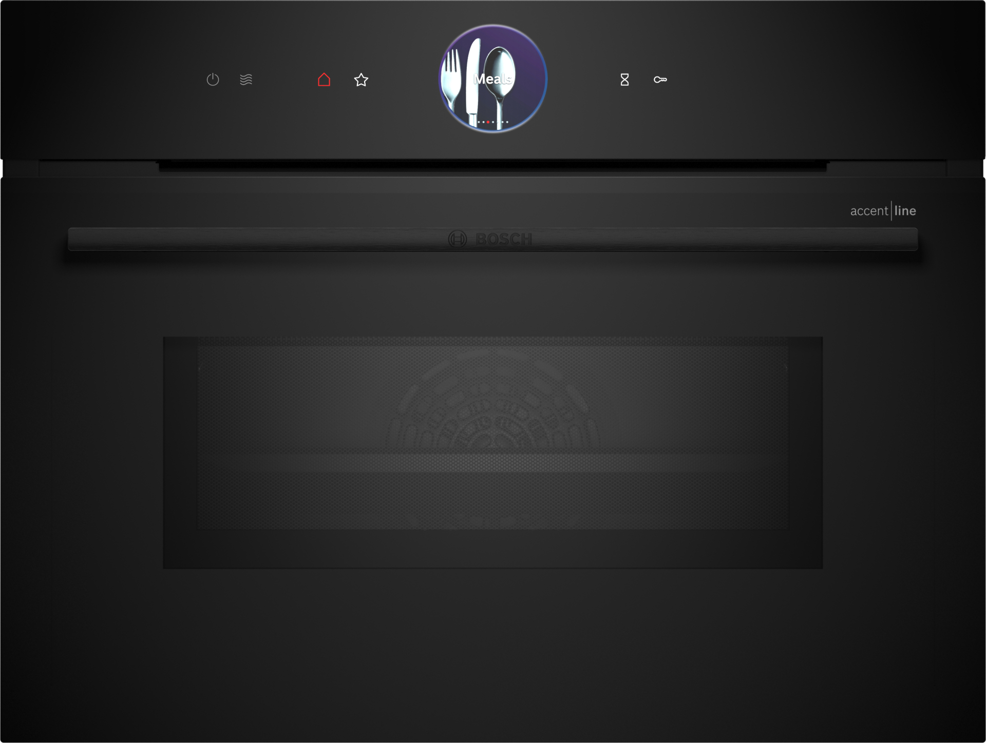 BOSCH SERIE 8 multifunctionele oven met microgolfoven - 45cm - CMG936AB1S