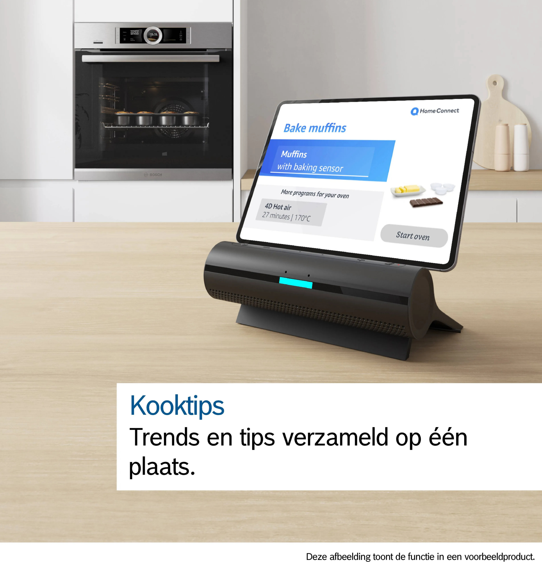 BOSCH SERIE 8 stoomoven - 45cm - CDG914XB1