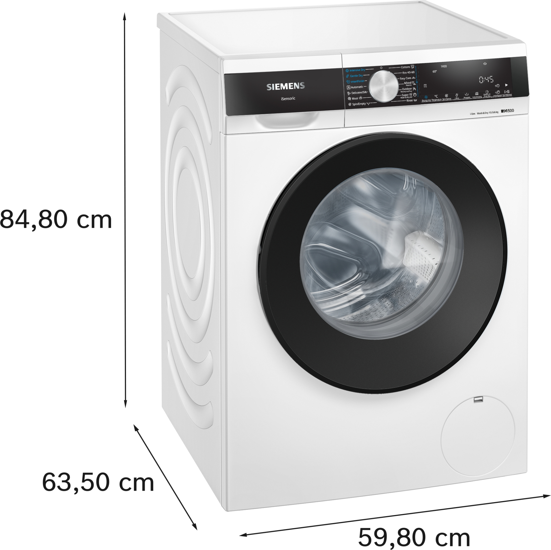 SIEMENS IQ500 was- droogcombinatie - WN54G2A0EU