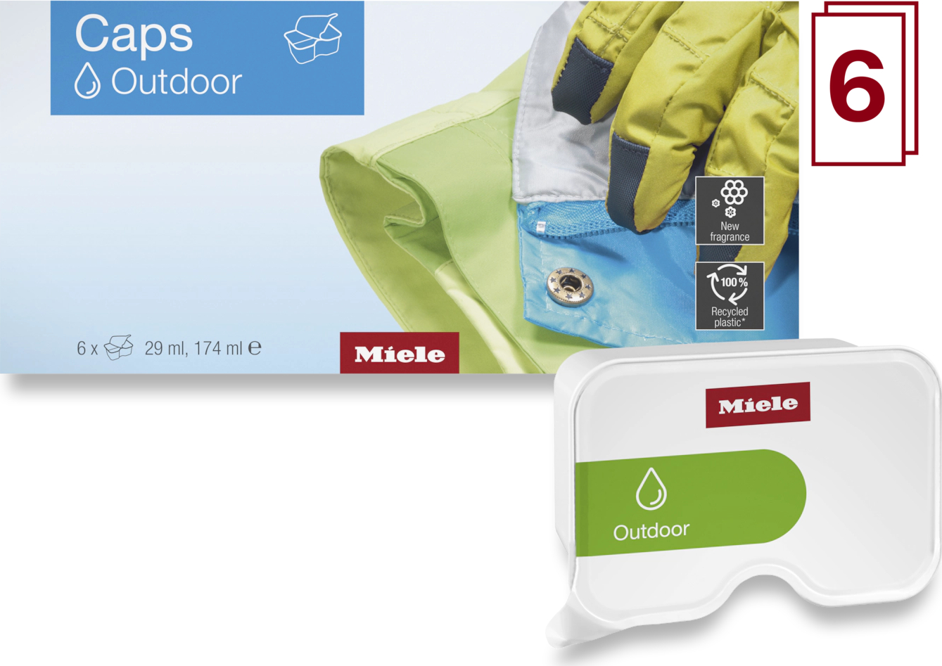 MIELE wasmiddel - CAPSOUTDOOR