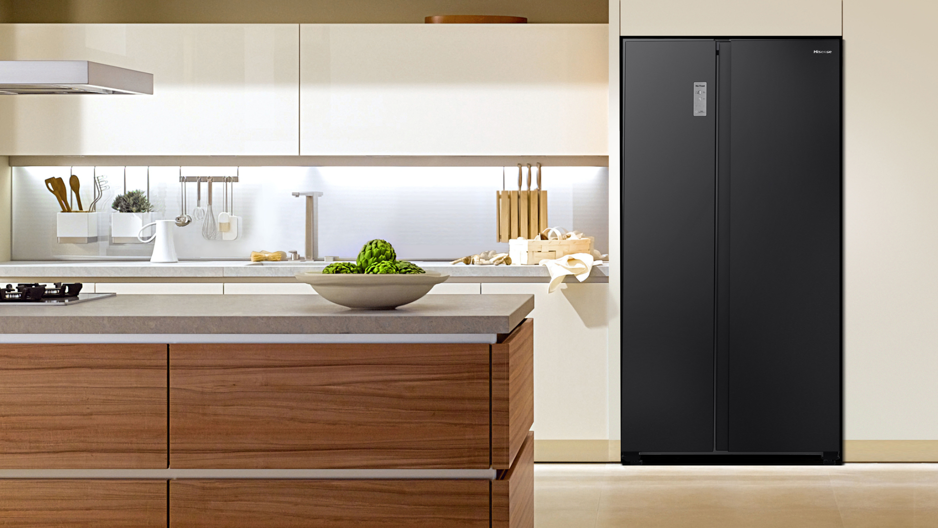 HISENSE side-by-side - 178cm - RS711N4AFE