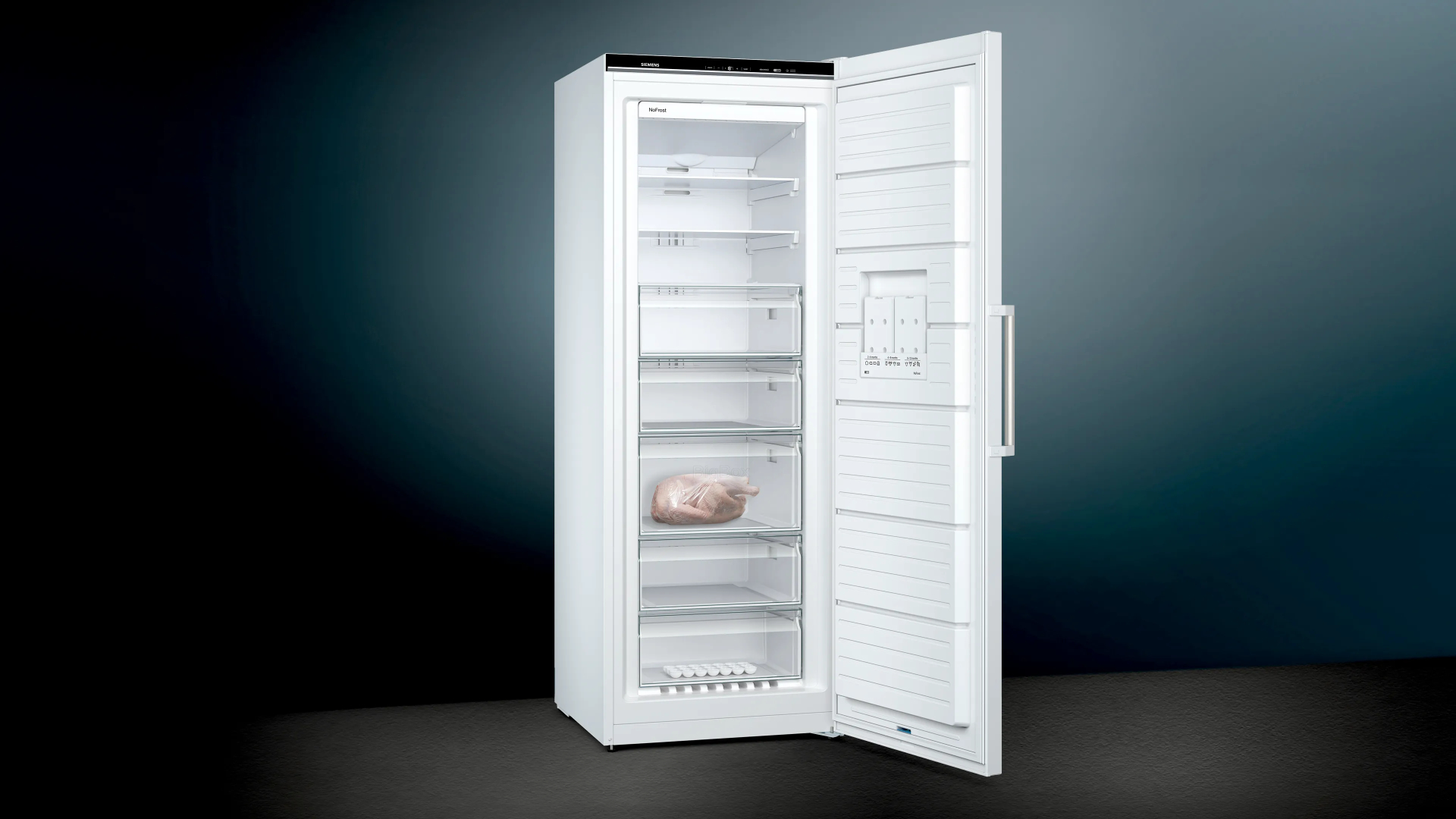 SIEMENS IQ500 vrijstaande vriezer - 191cm - GS58NDWDP