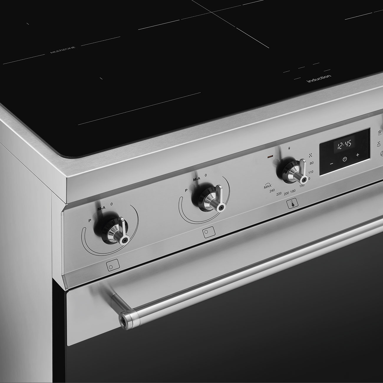 SMEG fornuis met inductie kookplaat - 90cm - C9IMX2