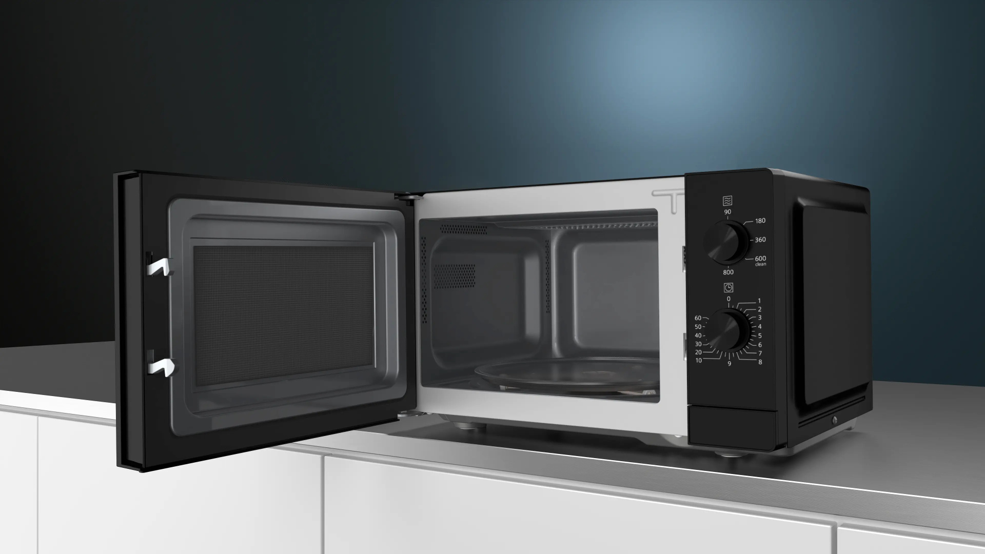 SIEMENS IQ300 vrijstaande microgolfoven - 27cm - FF020LMB2