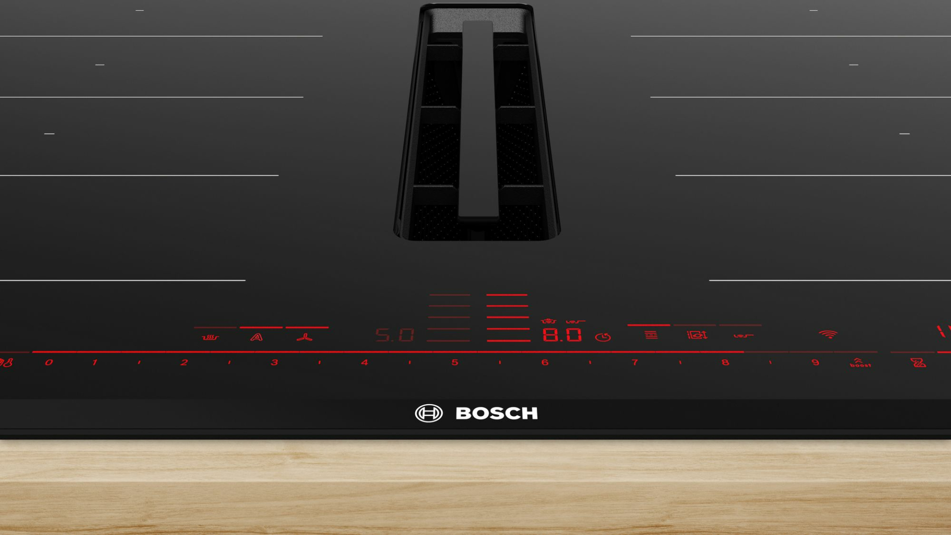 BOSCH SERIE 8 kookplaat met afzuiging - 80cm - PXX895D66E
