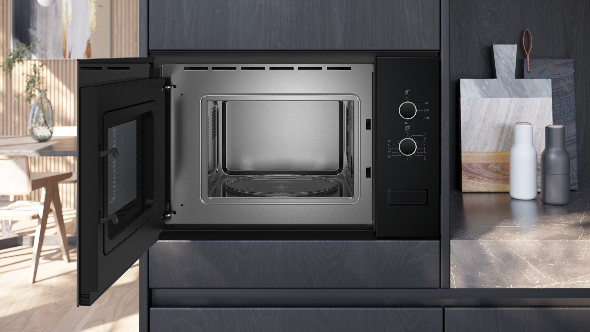 SIEMENS IQ300 microgolfoven - 38cm - BF520LMA1