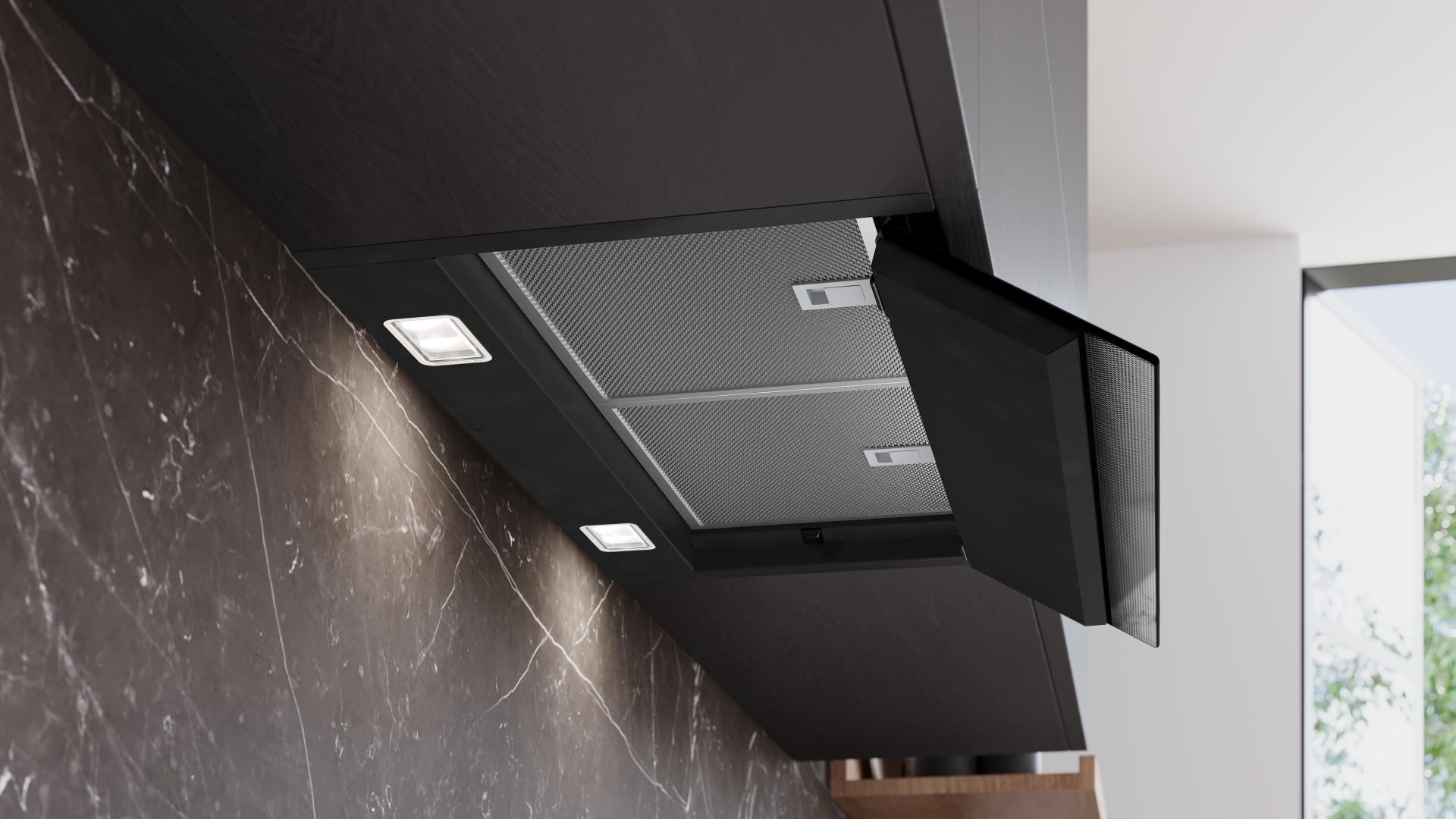 SIEMENS IQ500 geïntegreerde dampkap - 60cm - LJ67BDP65