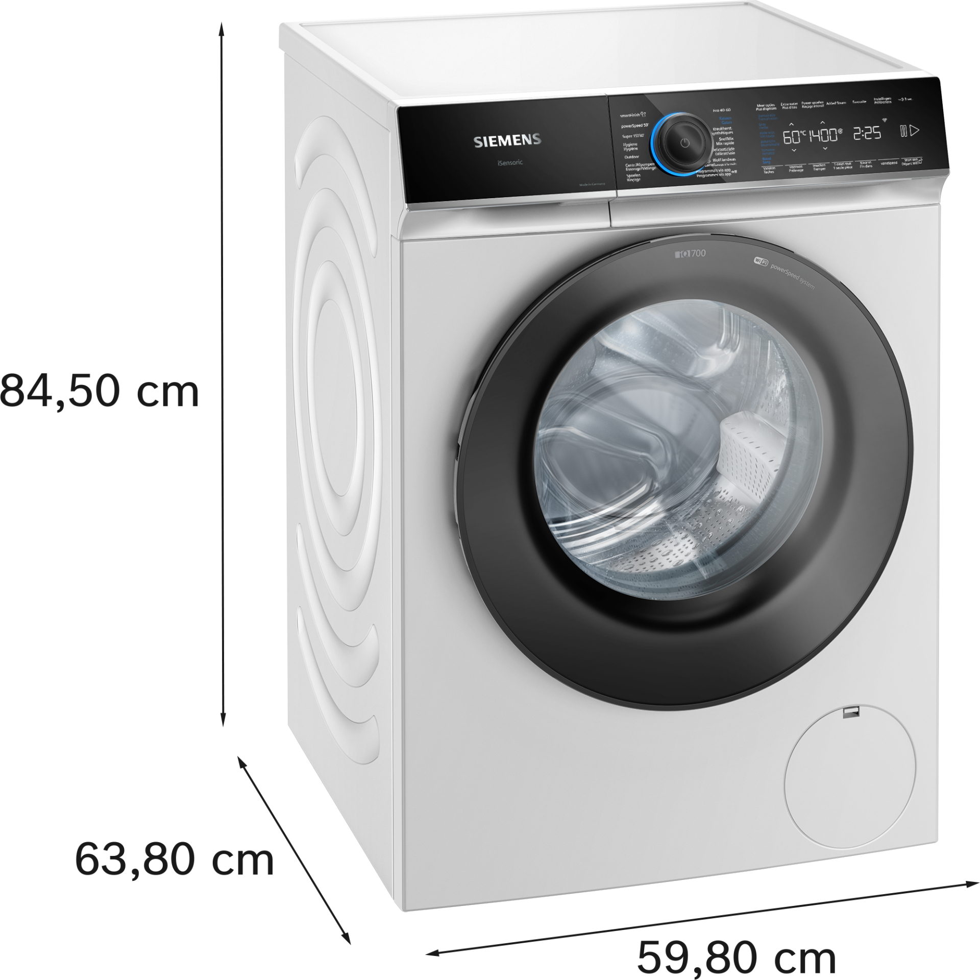 SIEMENS IQ700 wasmachine - WG44B21AFG