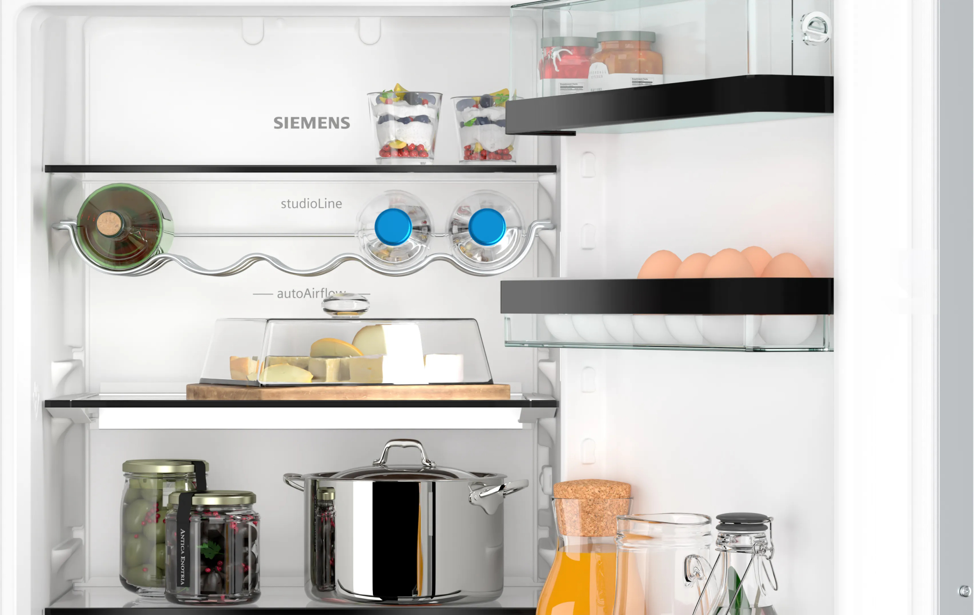 SIEMENS iQ500 koel-/vriescombinatie - 178cm - KI86NSDB0