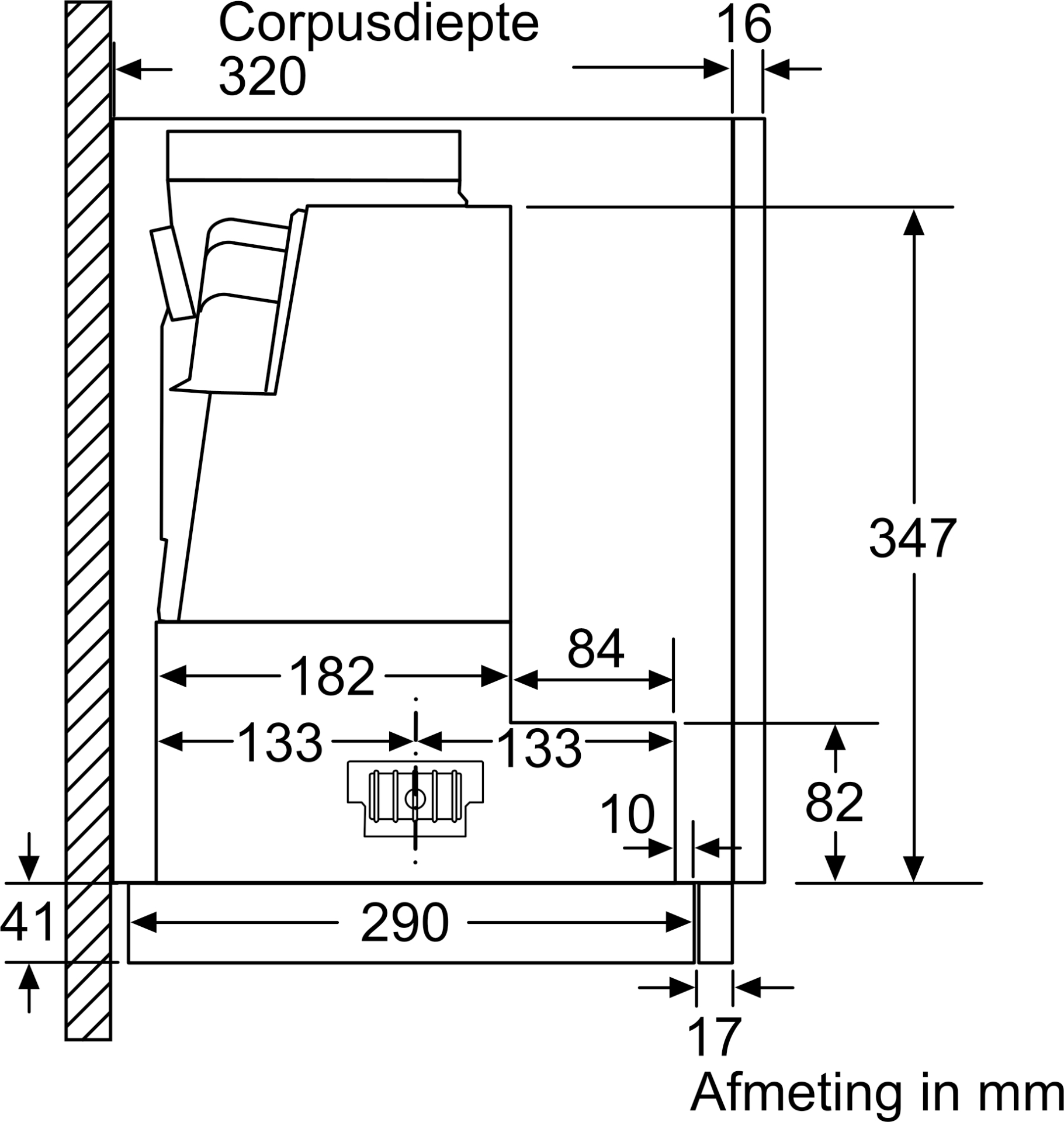 SIEMENS IQ300 telescopische dampkap - 60cm - LI67SB531S