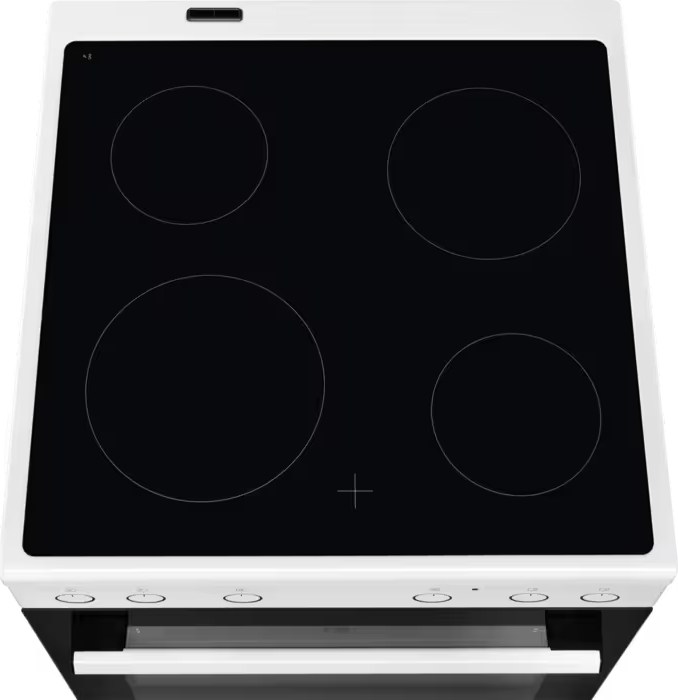 ELECTROLUX fornuis met keramische kookplaat - 60cm - LKR62001CW