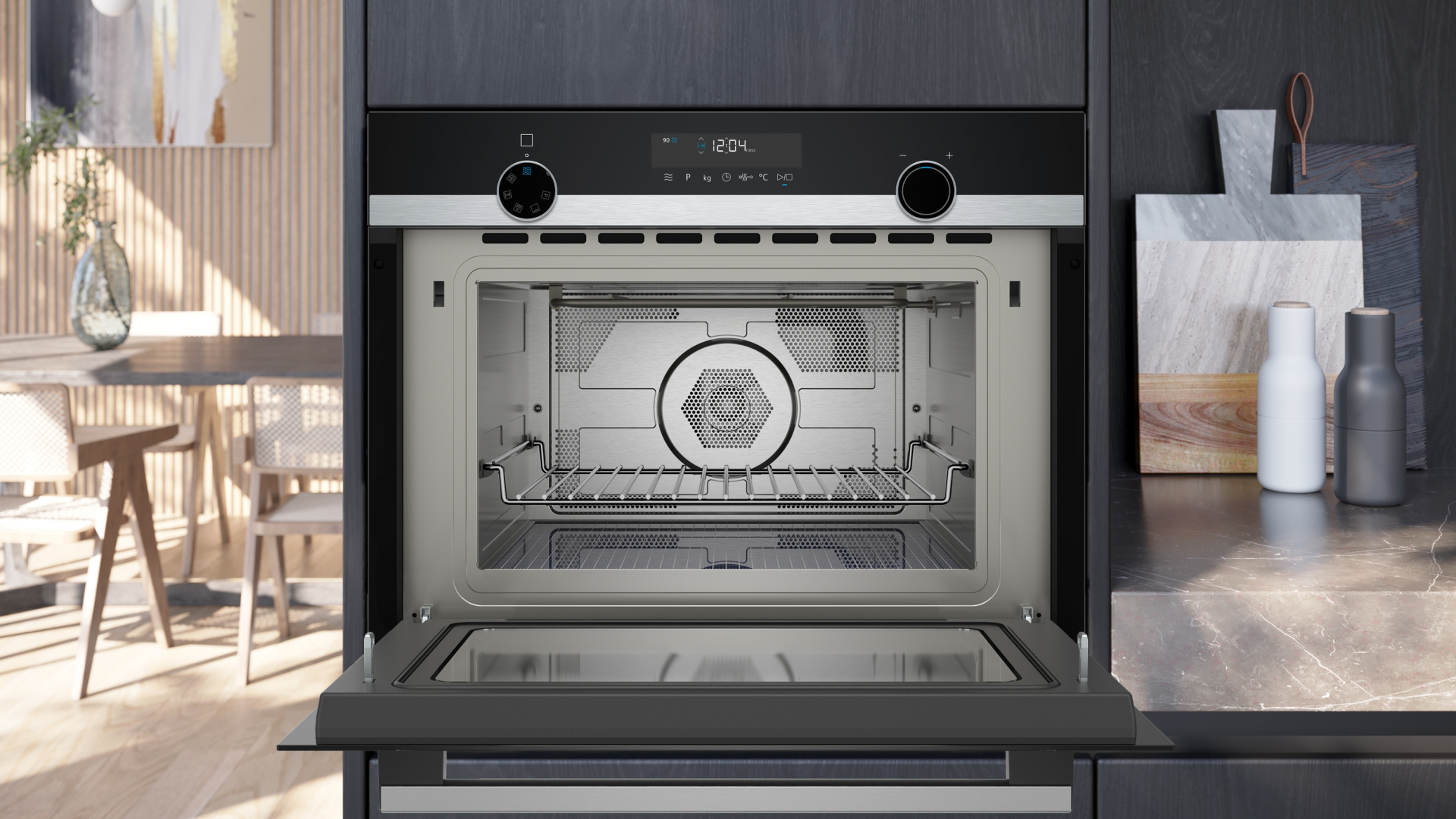 SIEMENS IQ500 microgolfoven - combi - 45cm - CM585AGS1