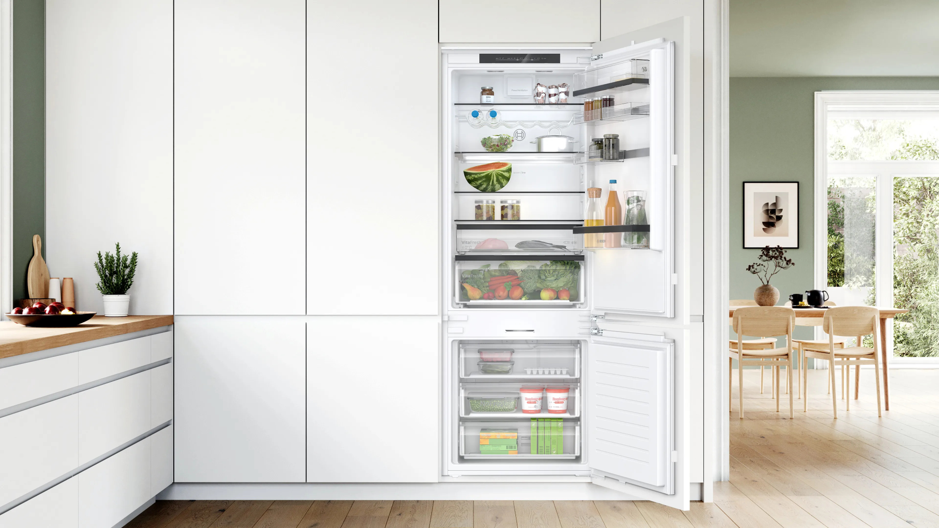 BOSCH SERIE 6 koel-/vriescombinatie - 194cm - KBN96SDD0