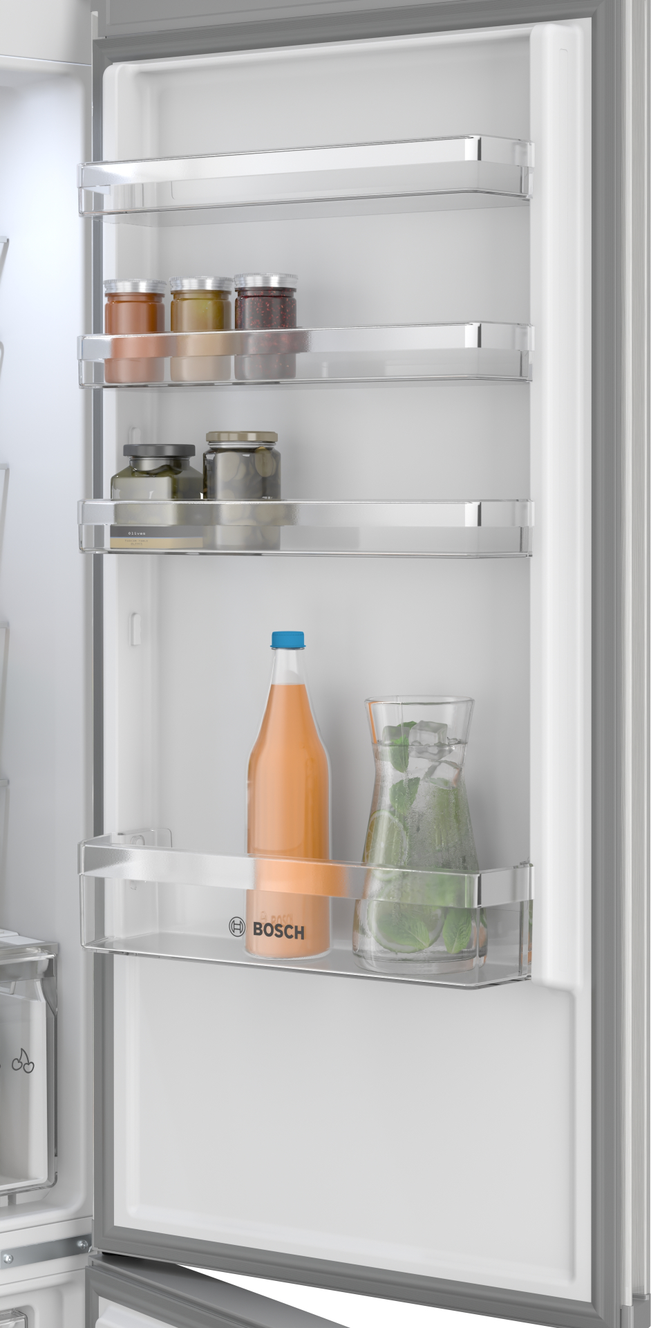 BOSCH SERIE 4 Vrijstaande koel-vriescombinatie - KGN392LCF