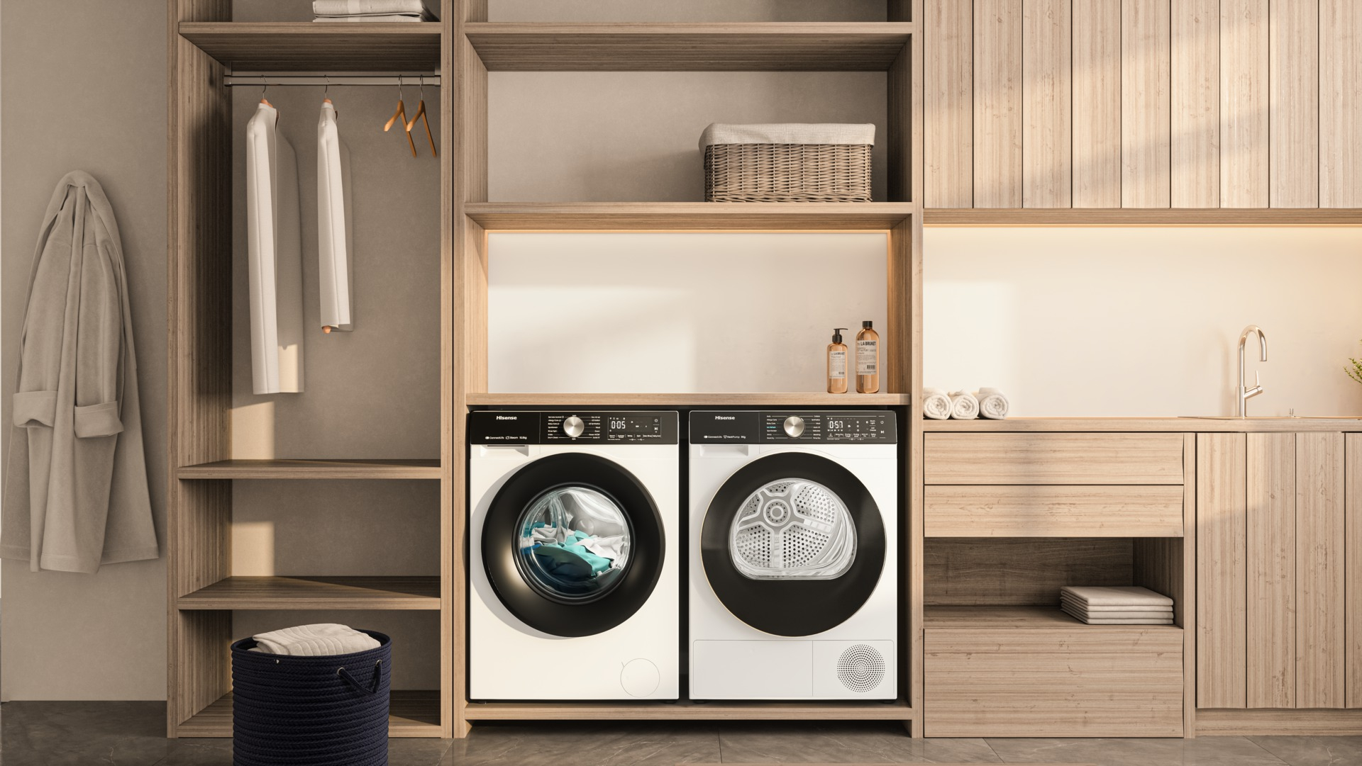 HISENSE droogkast - warmtepomp - DH3S802BW2