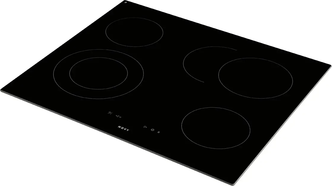 NOVY vitrokeramische kookplaat - 60cm - 1102