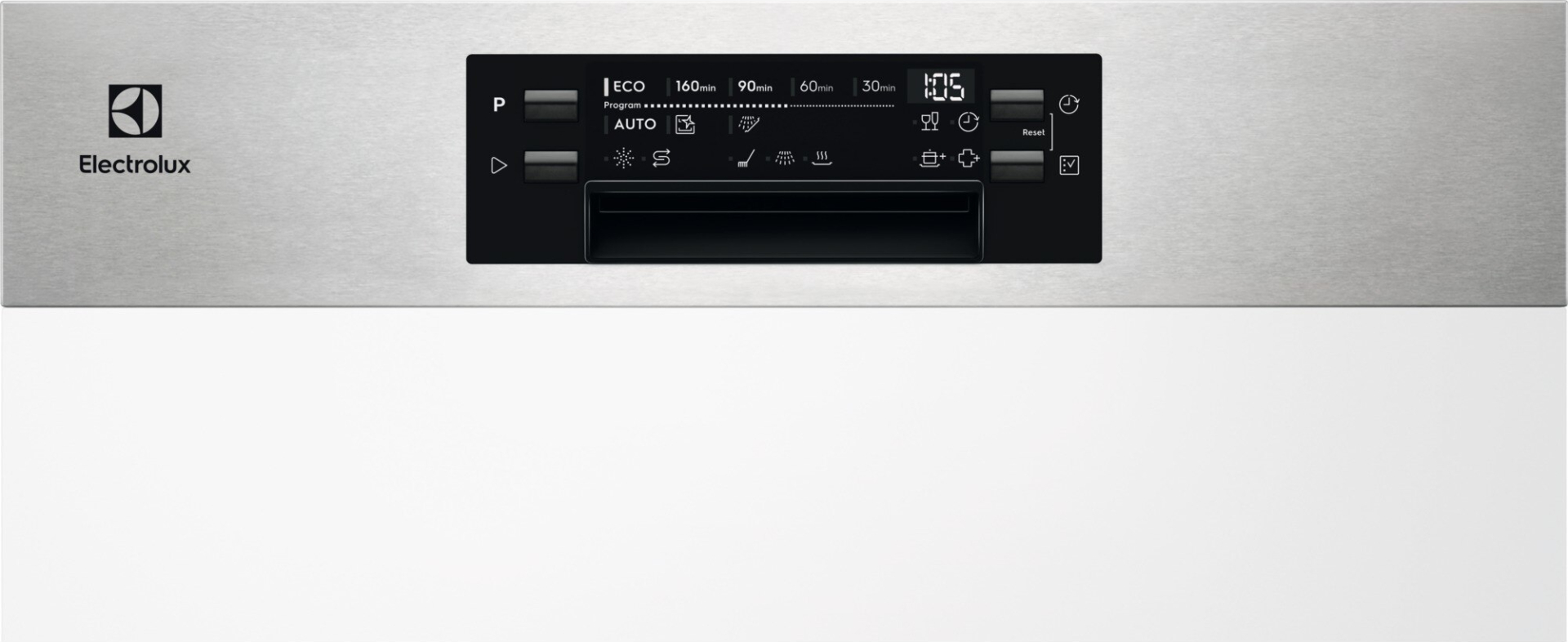 ELECTROLUX 300 vaatwasser met bedieningspaneel - EES47300IX