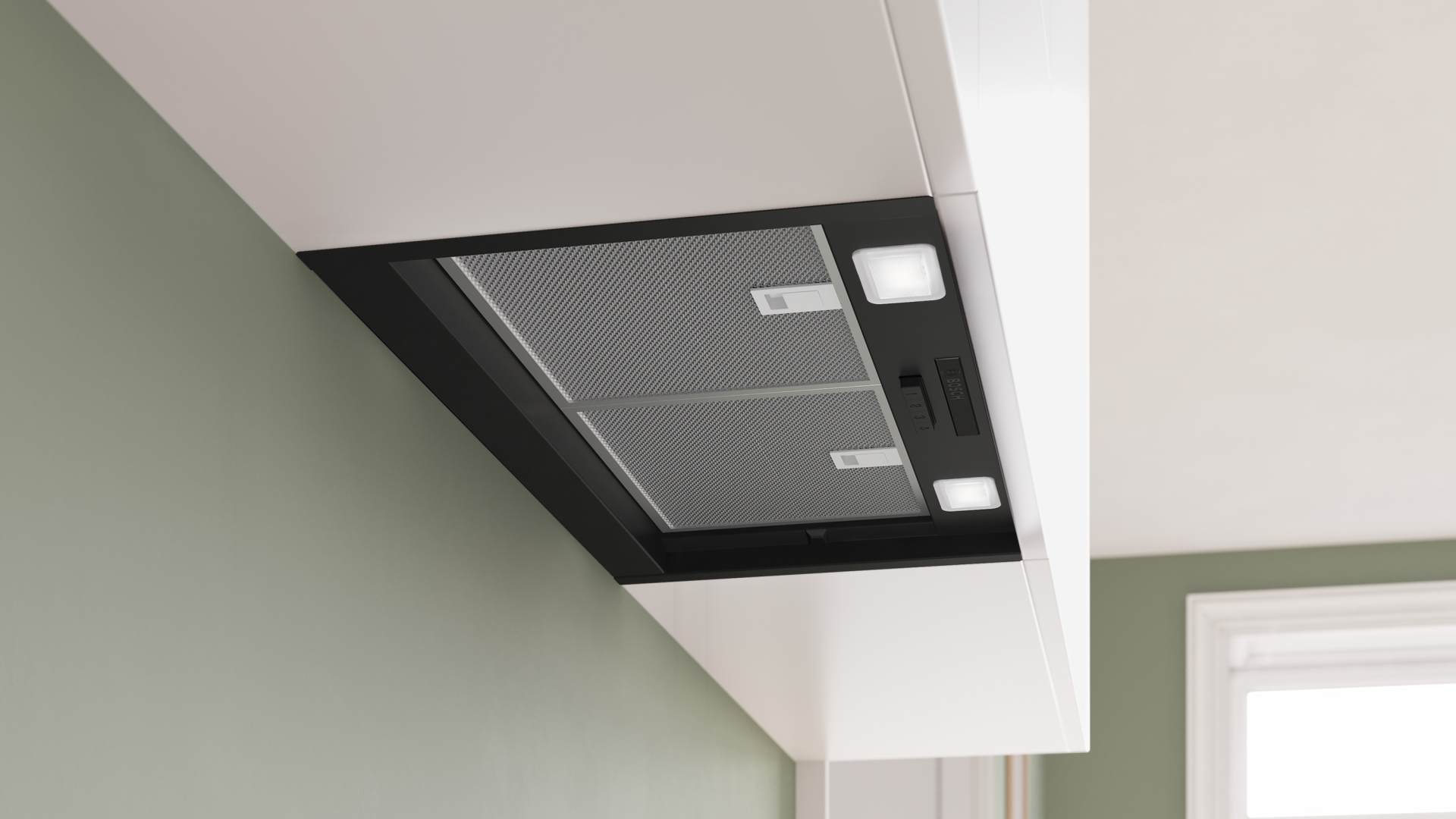 BOSCH SERIE 2 geïntegreerde dampkap - 60cm - DBB63BC60