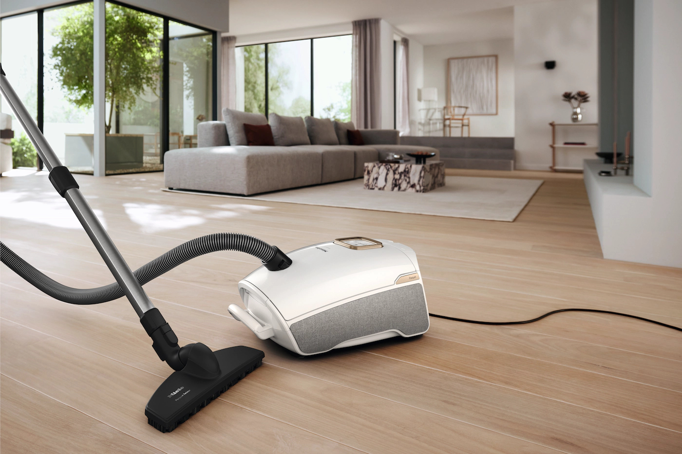 MIELE GUARD stofzuiger met zak - GUARDL1PARQUETBRILLIANTWHITECE