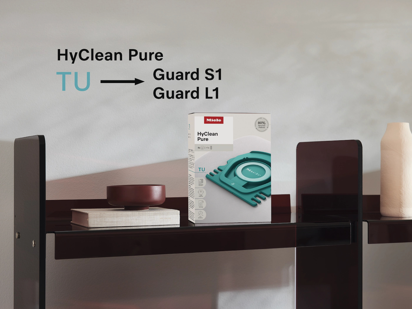 MIELE GUARD stofzuiger met zak - GUARDL1SILENCECASAGREYCE