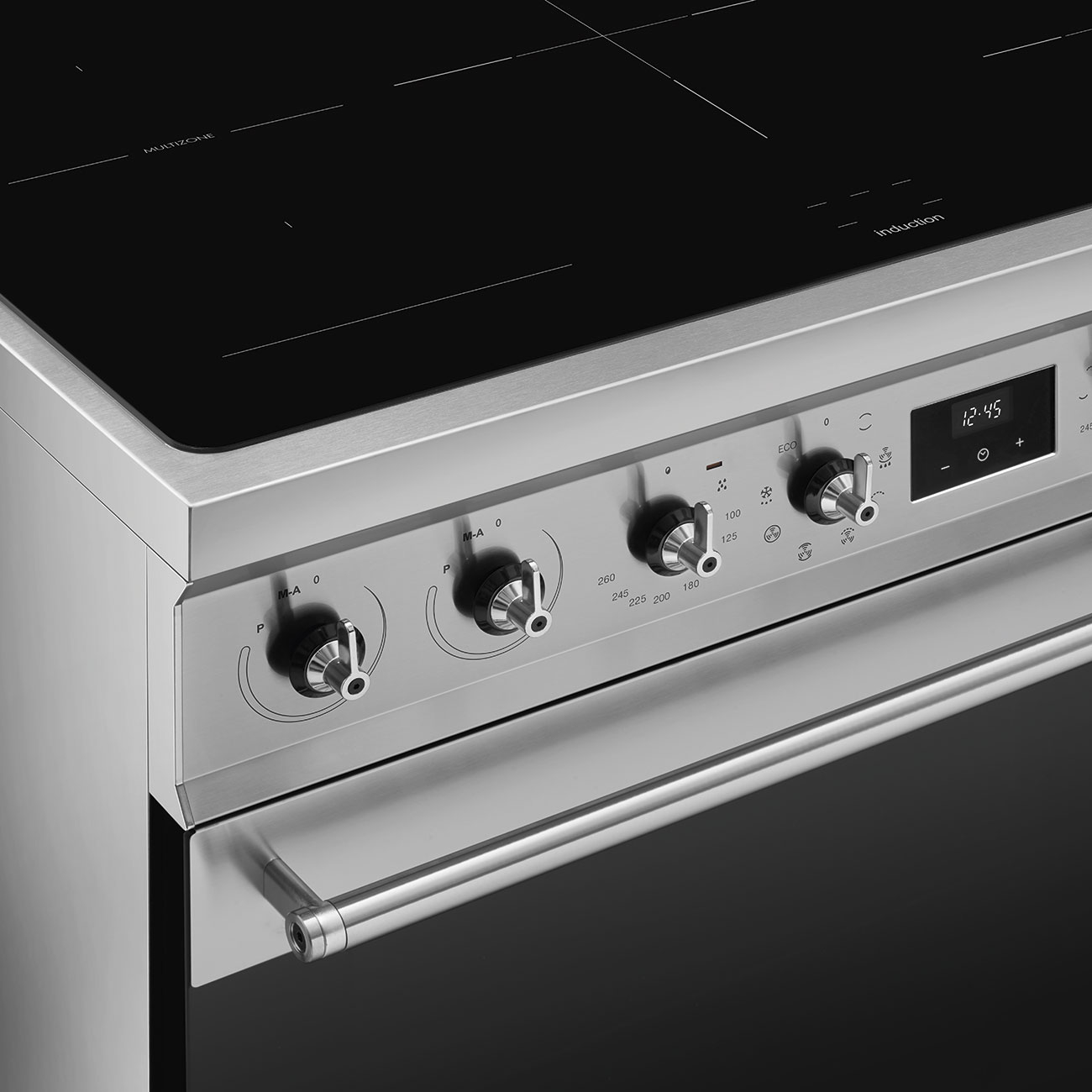 SMEG fornuis met inductie kookplaat - 90cm - C92IMX2
