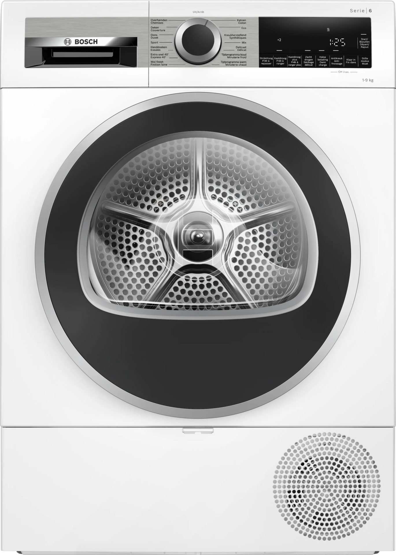 BOSCH Serie 6 Droogkast 9 kg - WQG2420WFG