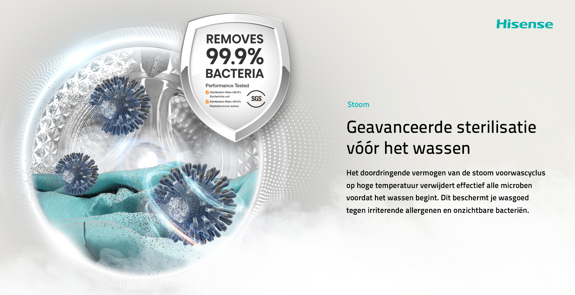 HISENSE wasmachine - WF3S9045BW3/BLX