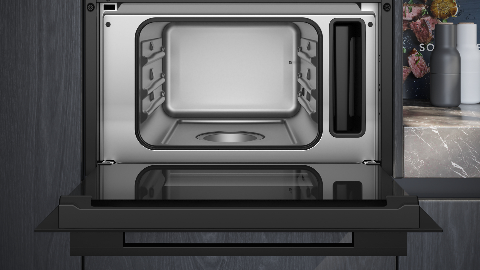 SIEMENS IQ700 stoomoven - 45cm - CD714GXB1