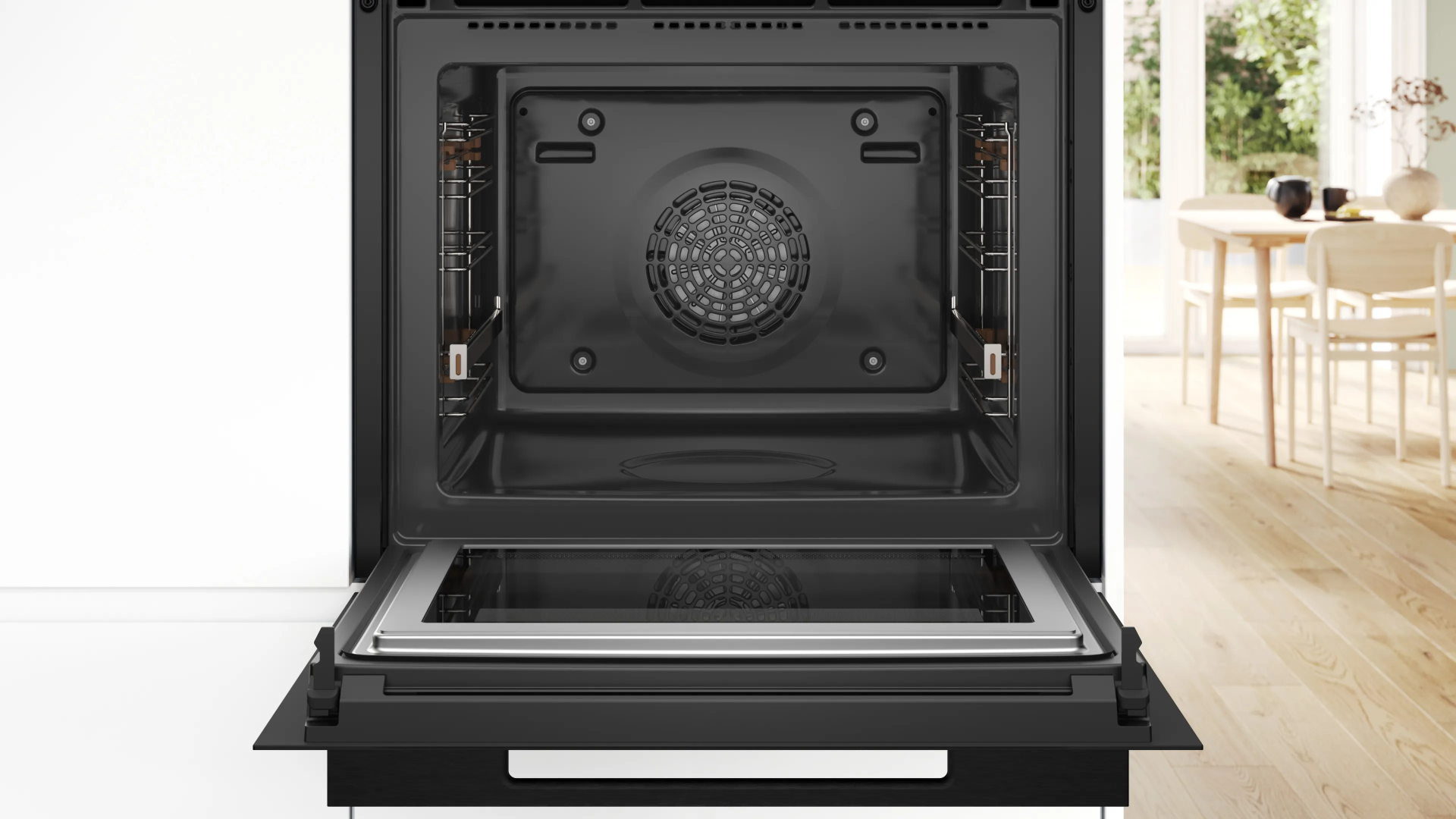BOSCH SERIE 8 multifunctionele oven - combi - 60cm - HNG978NM1
