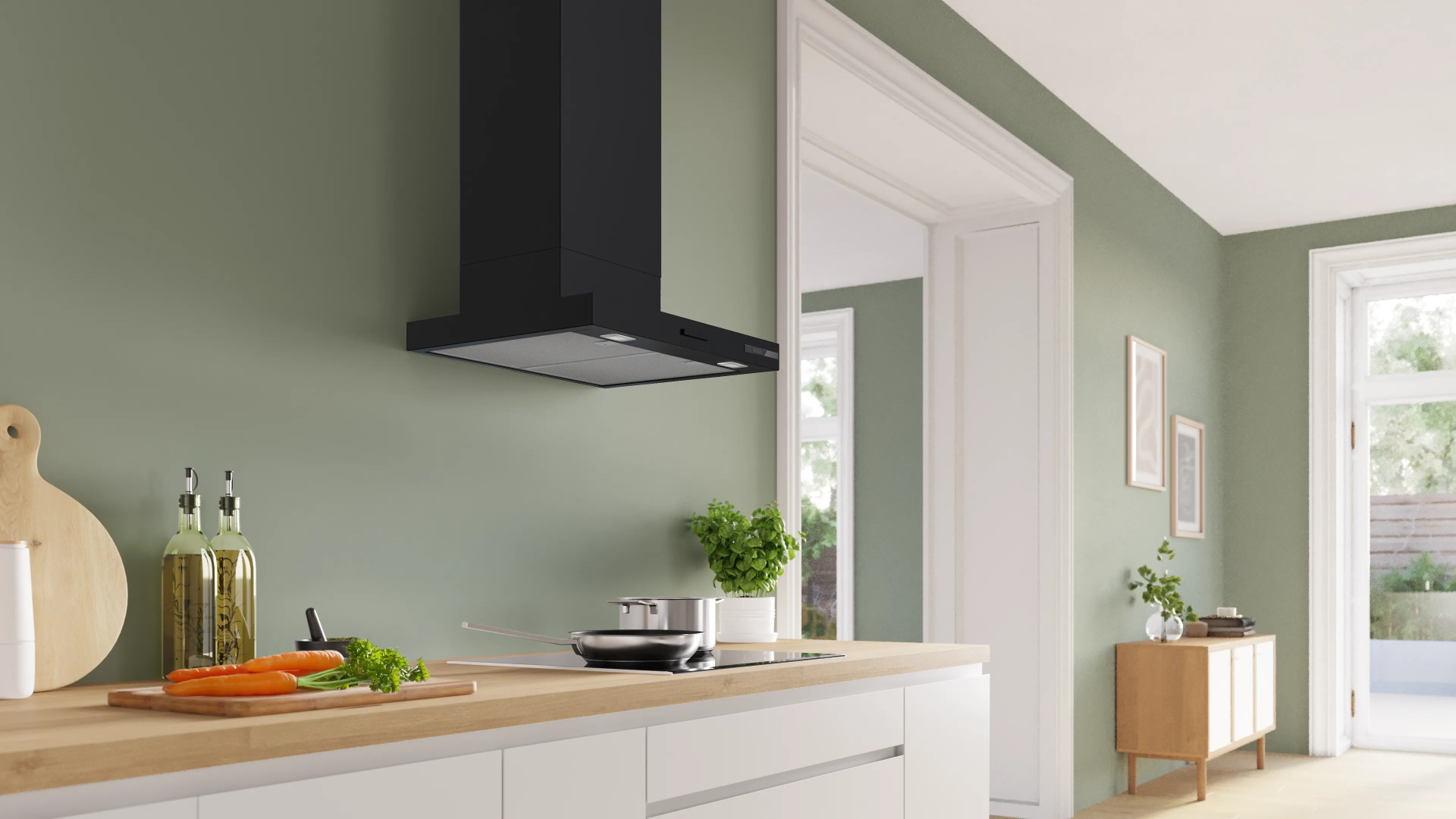 BOSCH wandschouwdampkap - 60cm - DWB65CC60