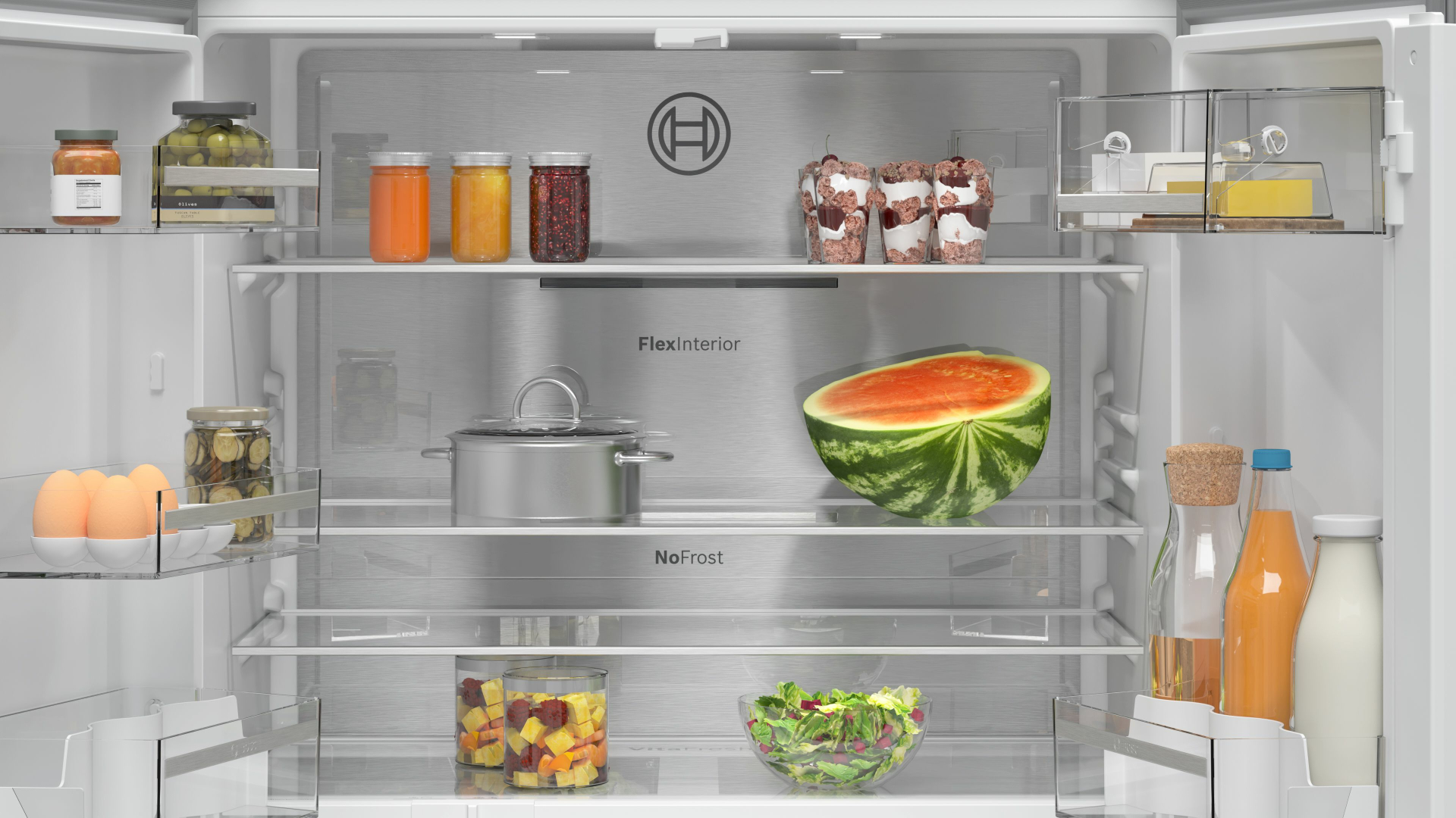 BOSCH SERIE 4 Side-by-side - KFN96APEA