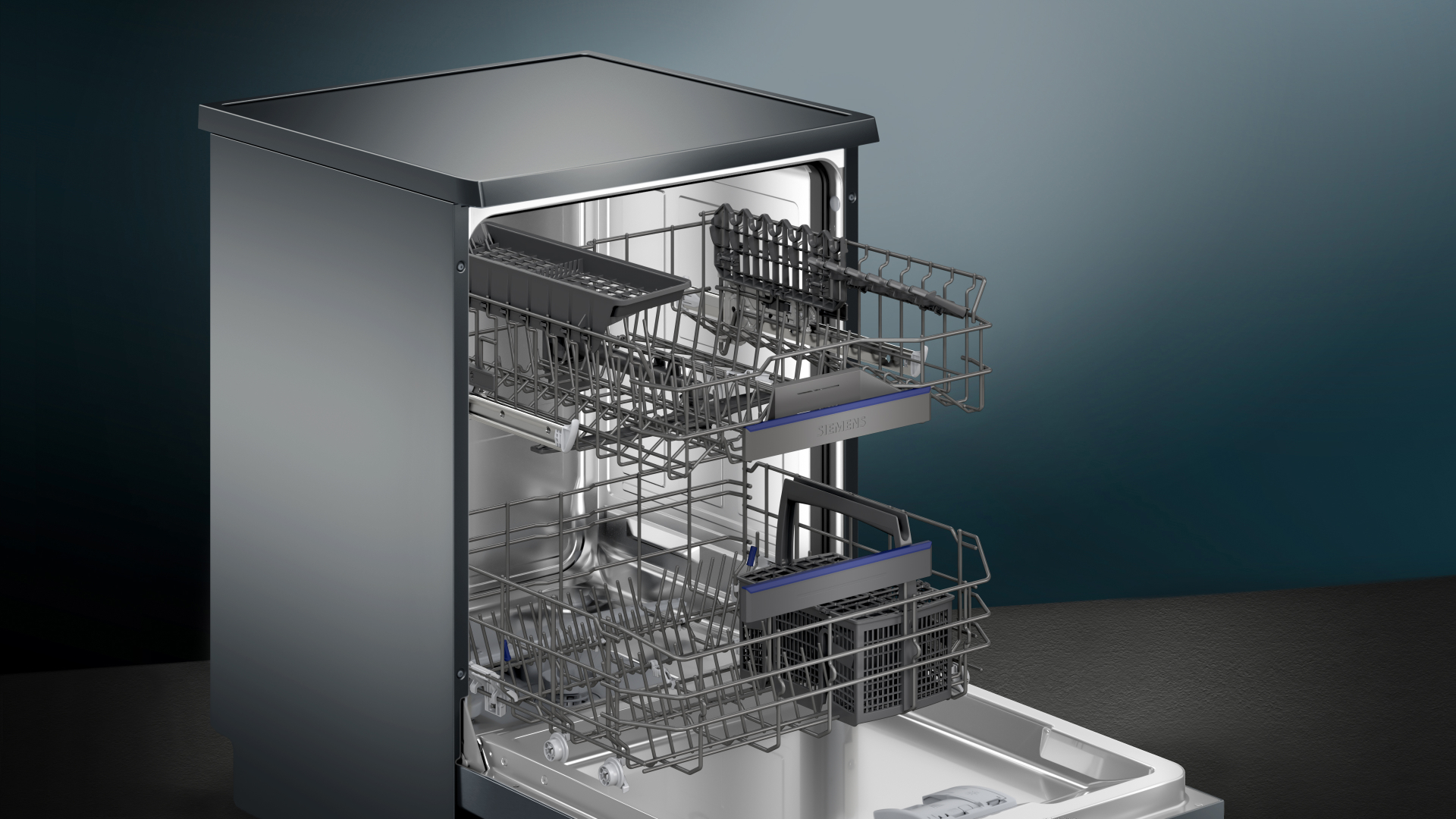 SIEMENS iQ300 vrijstaande vaatwasser - SN23EC22AE