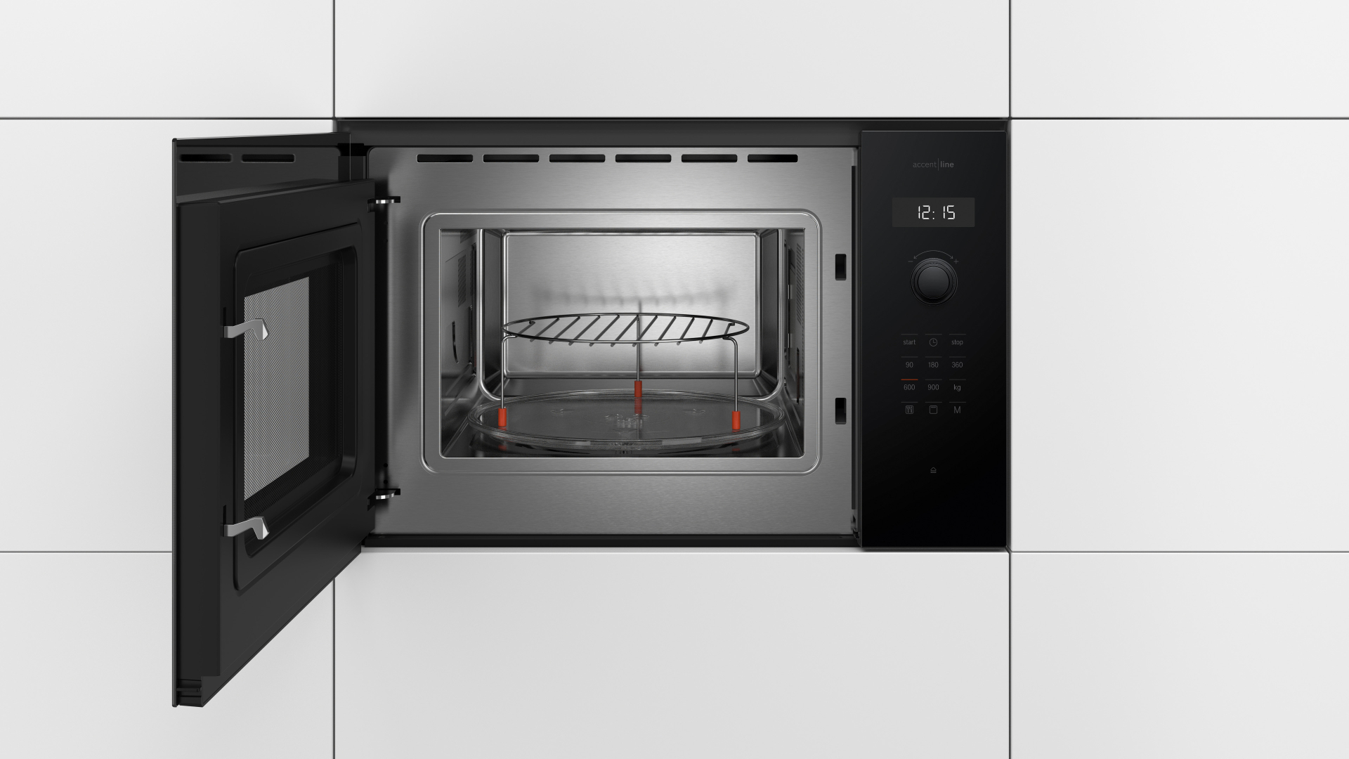BOSCH SERIE 6 microgolfoven met grill - 38cm - BEL454MB1F