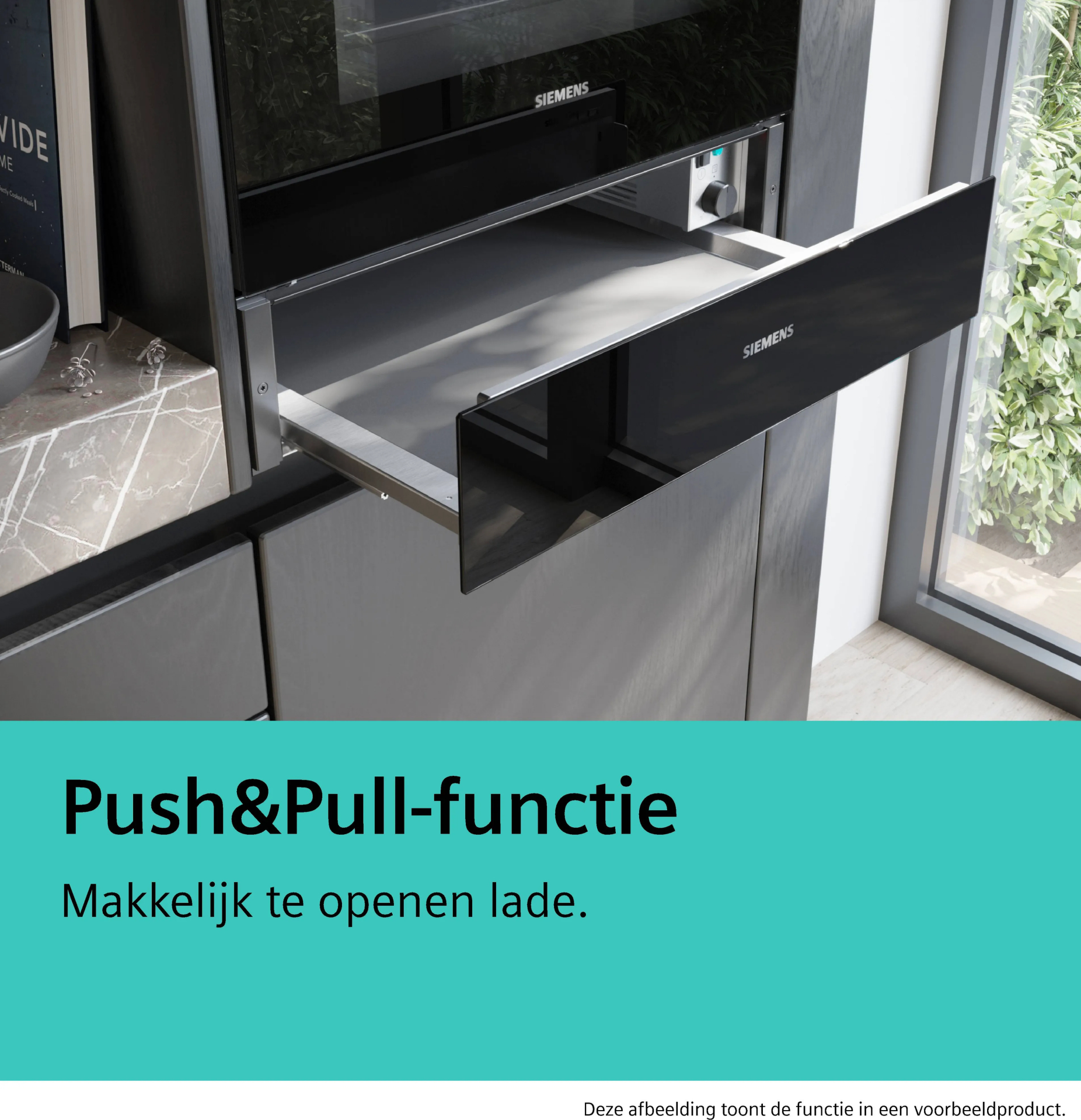 SIEMENS IQ700 warmhoudlade - 14cm - BI910C1B1