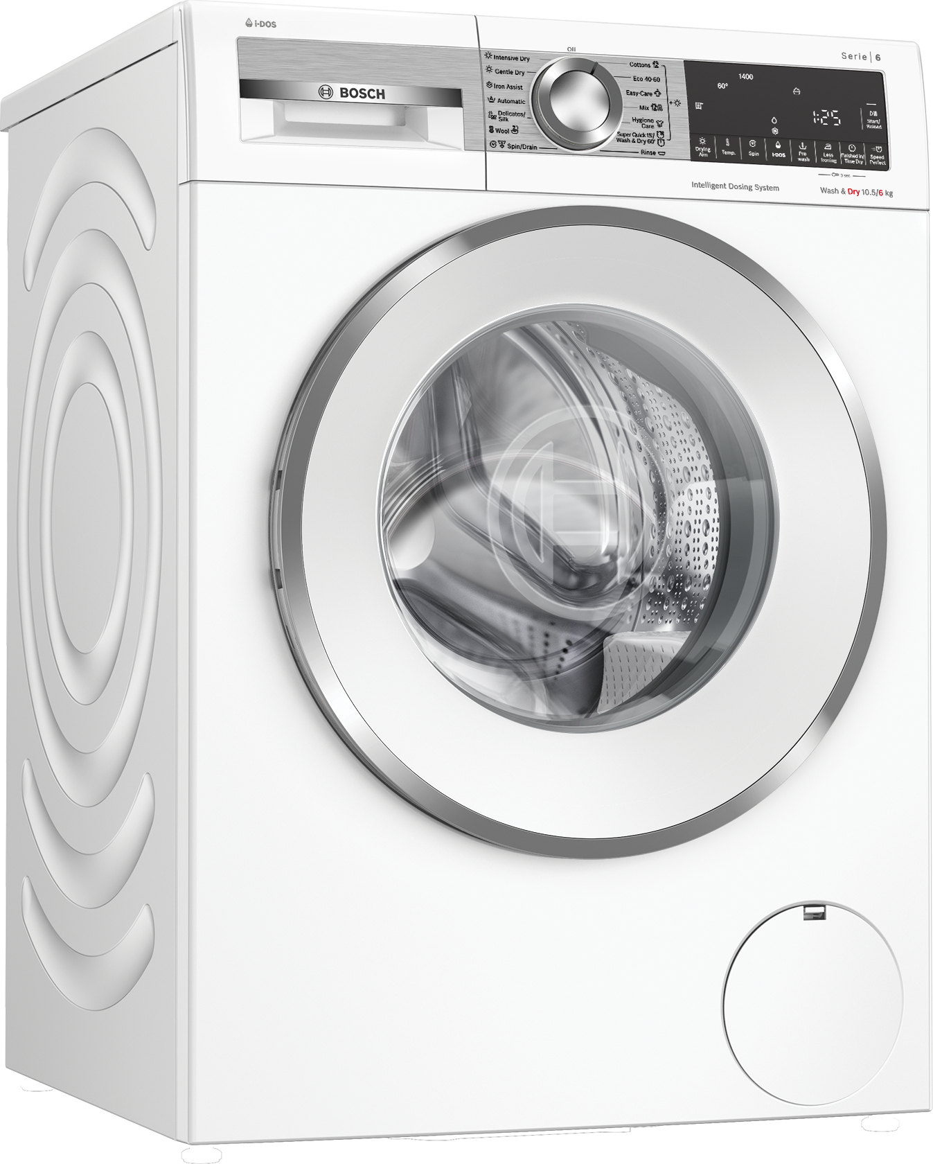 BOSCH SERIE 6 Was-droogcombinatie 6 kg - WNG254A9BY