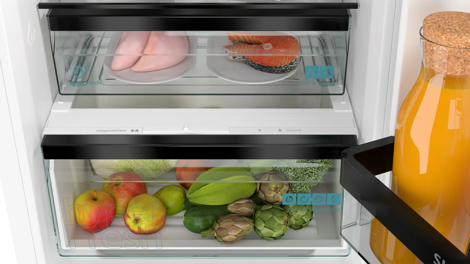 SIEMENS iQ500 koel-/vriescombinatie - 178cm - KI86NSDB0